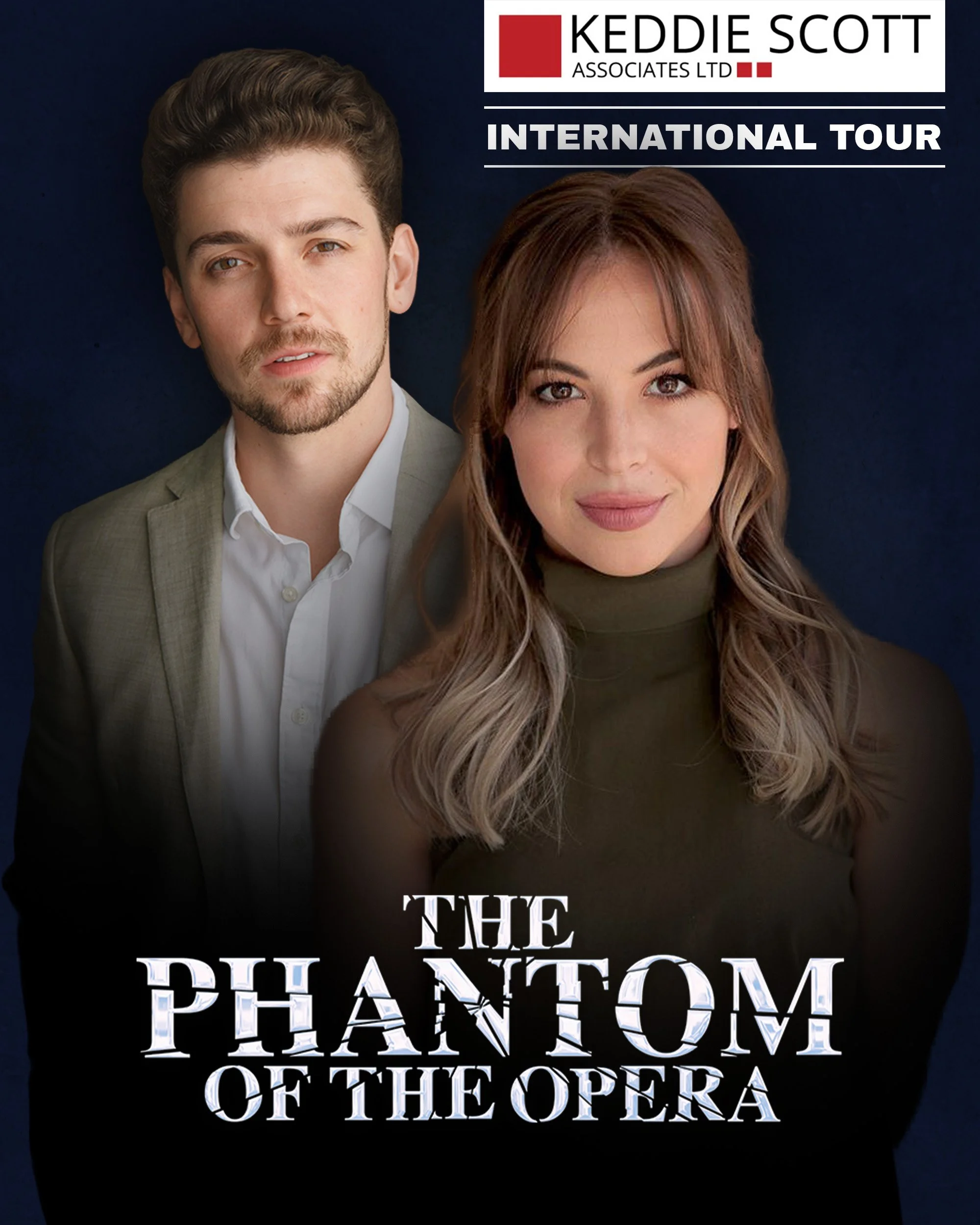 Georgia Wilkinson and Daniel Urch join the international tour of The Phantom of the Opera