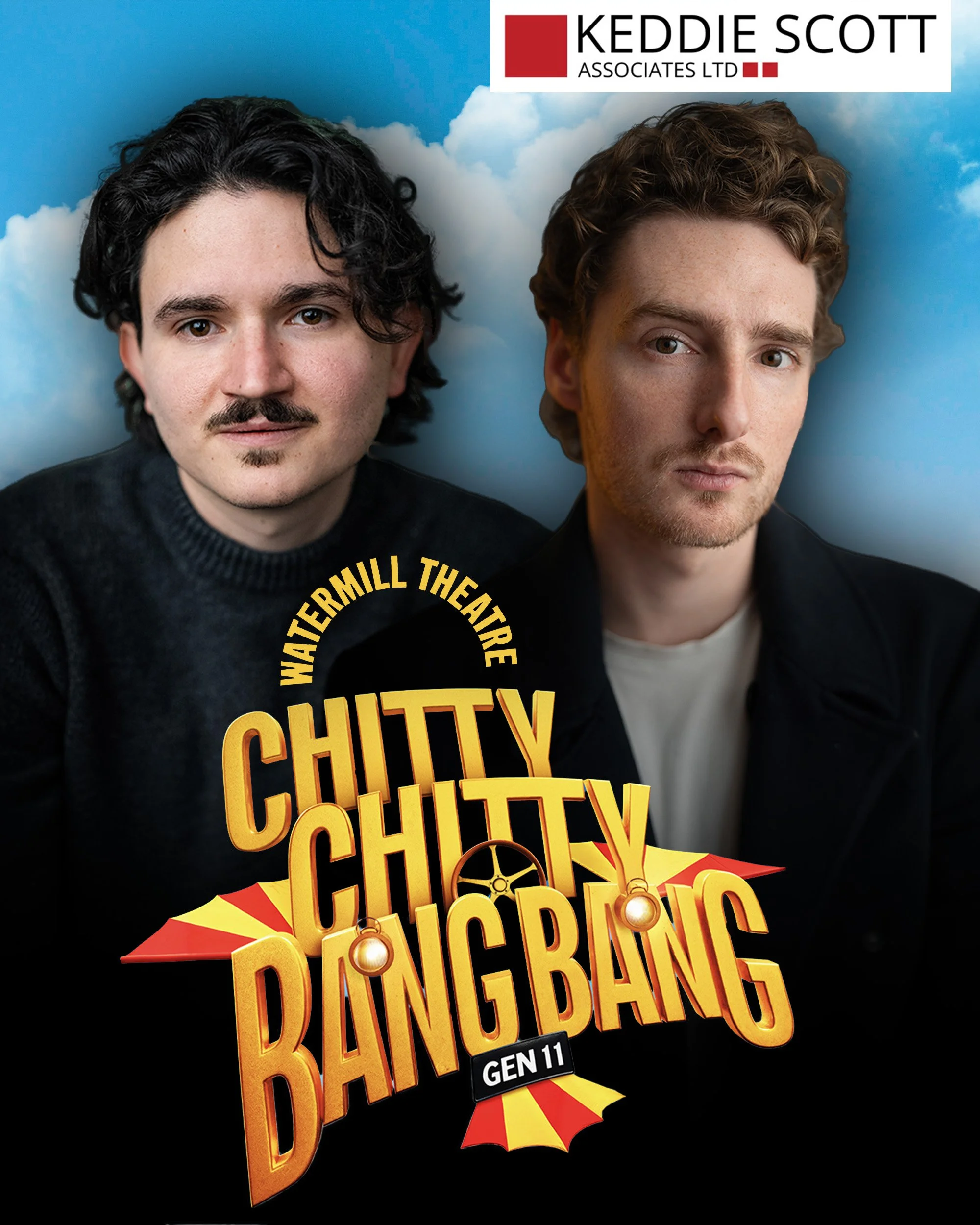 Alex Zane and Reuben Greeph to star in Chitty Chitty Bang Bang at the Watermill Theatre