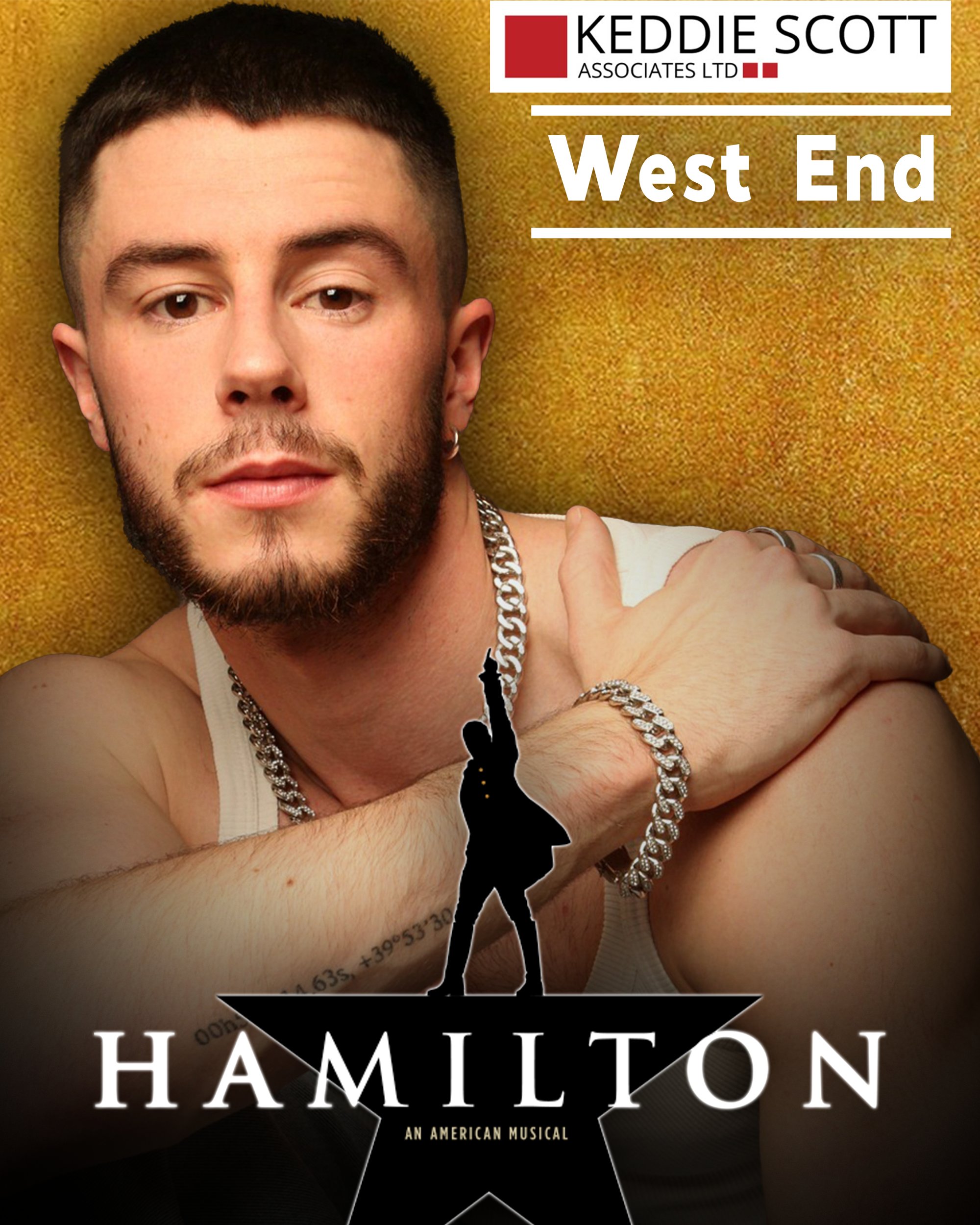 Liam Morris joins the West End cast of Hamilton