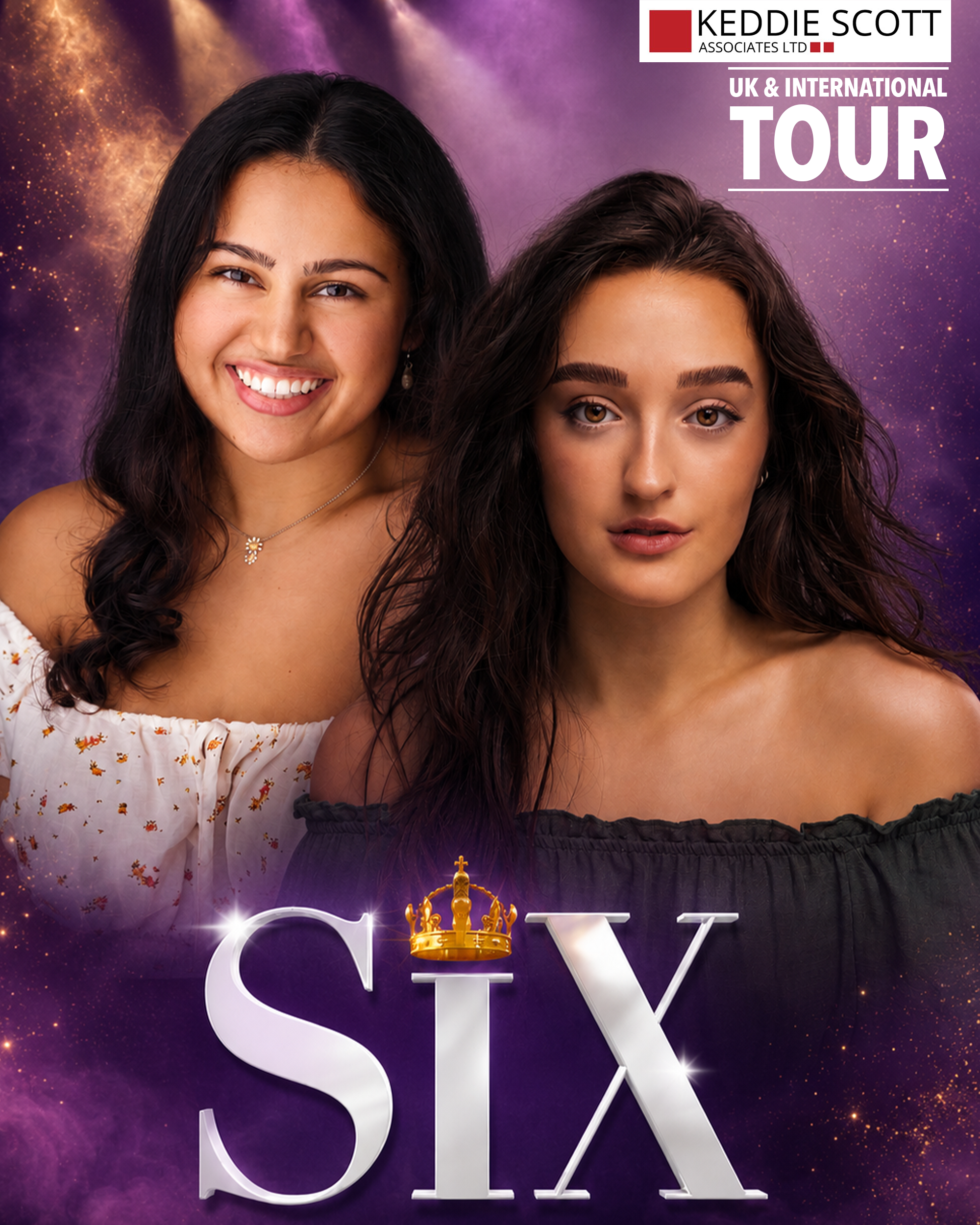 Lizzie Emery and Rosie Singha join the UK &amp; International Tour of SIX