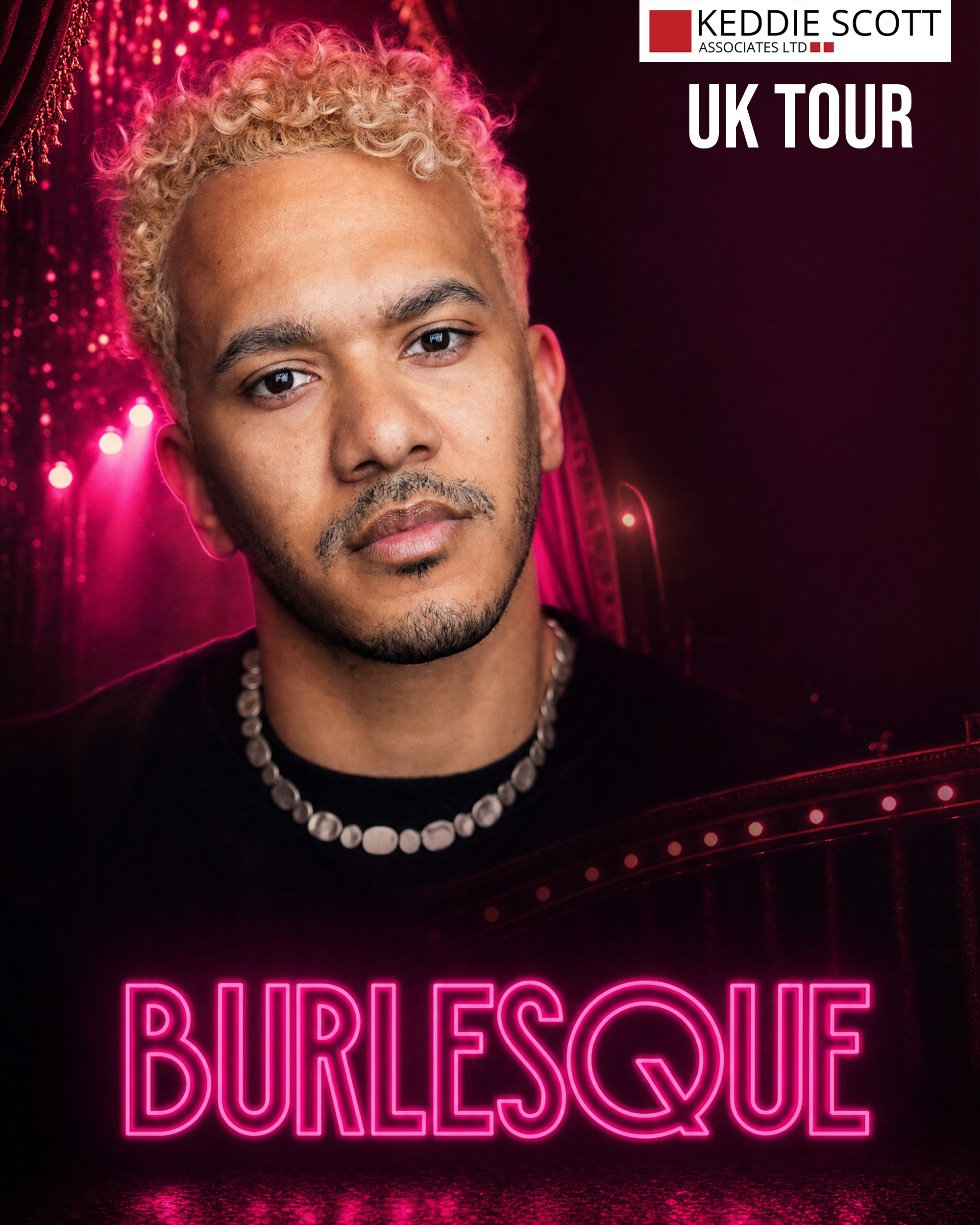 Ryan Carter takes on the role of Sean in the UK Tour of Burlesque The Musical