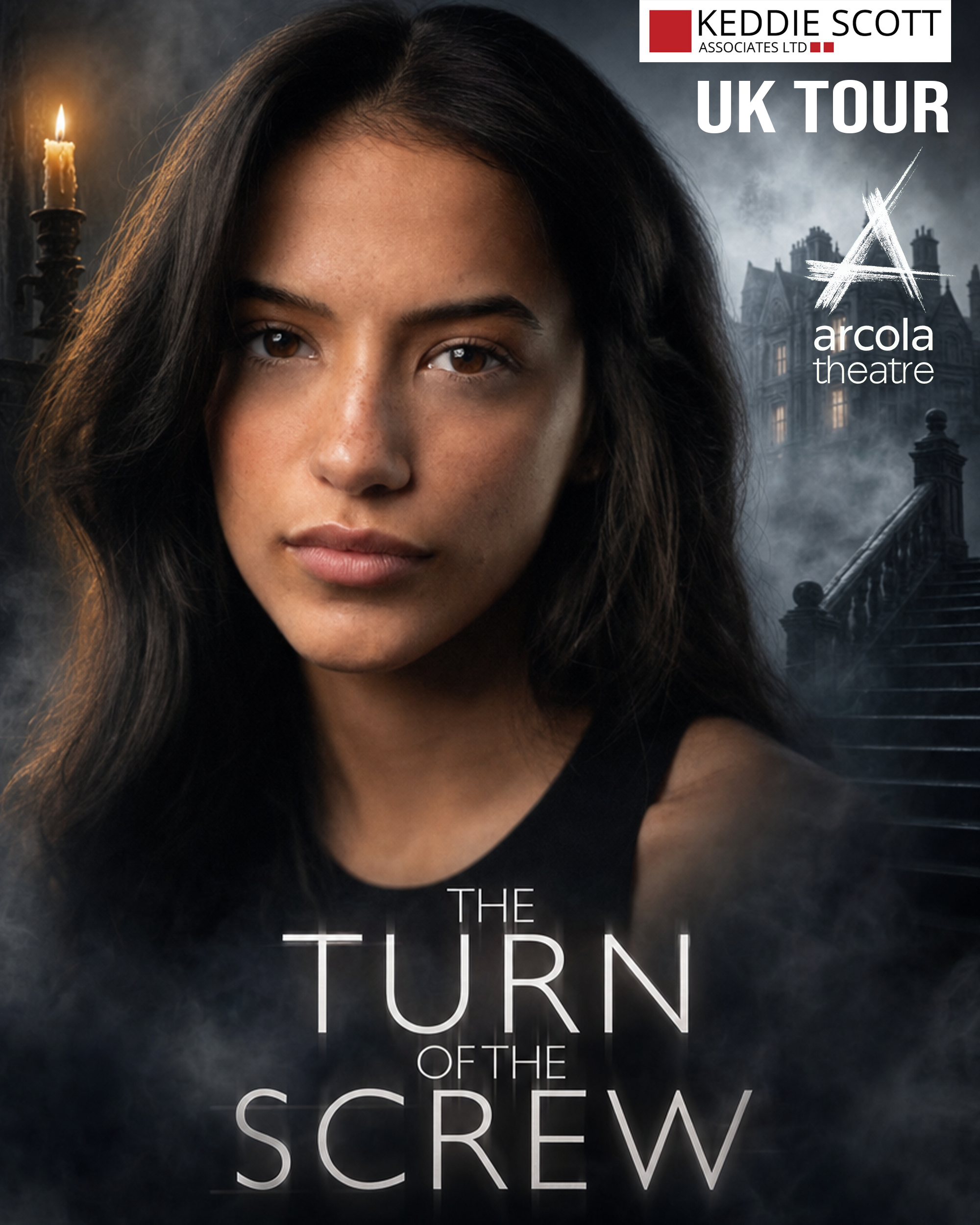 Amy Tara leads the cast of The Turn of the Screw at Arcola Theatre