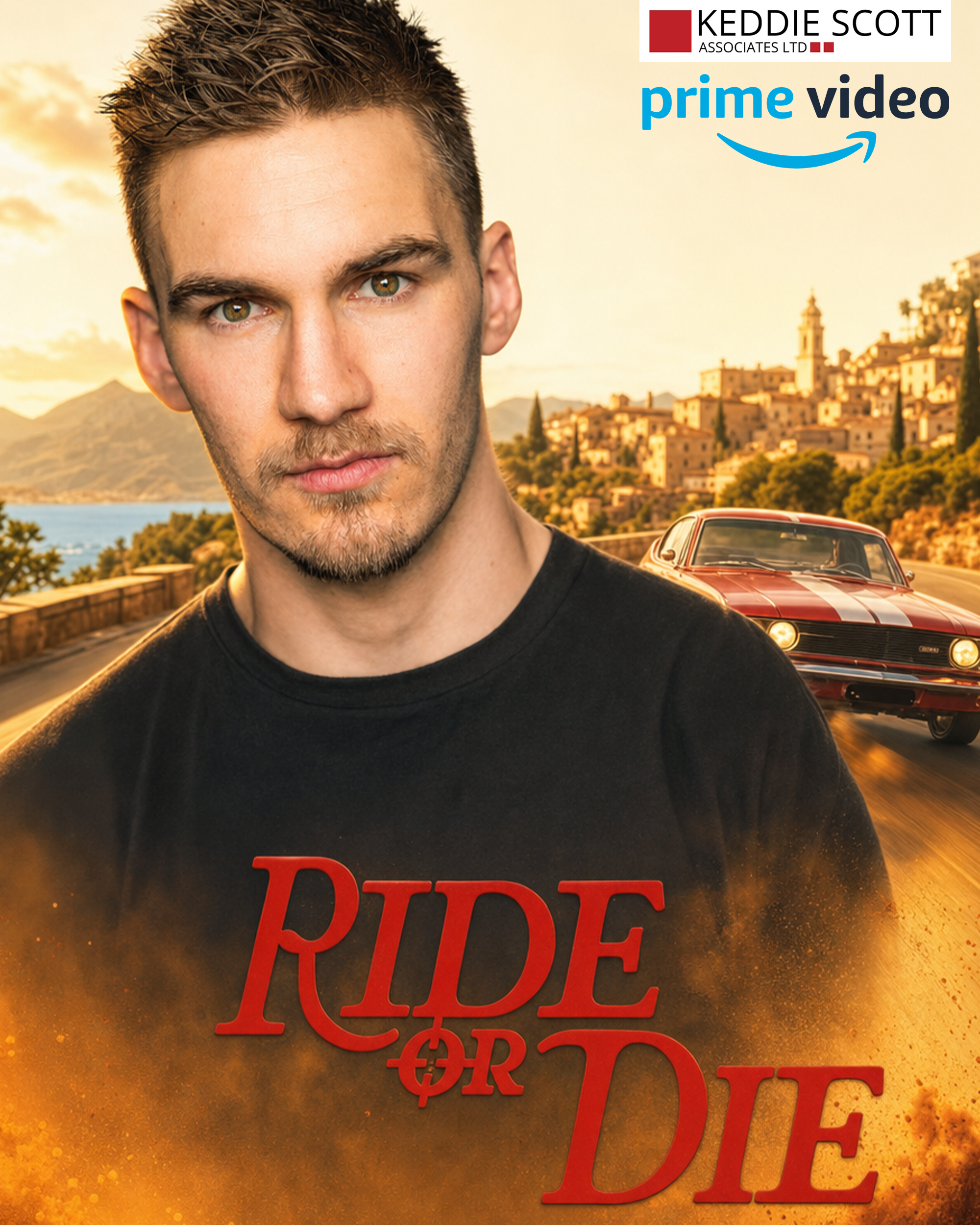John Macdonald takes on the role of Brett the Assassin in Prime Video's Ride or Die