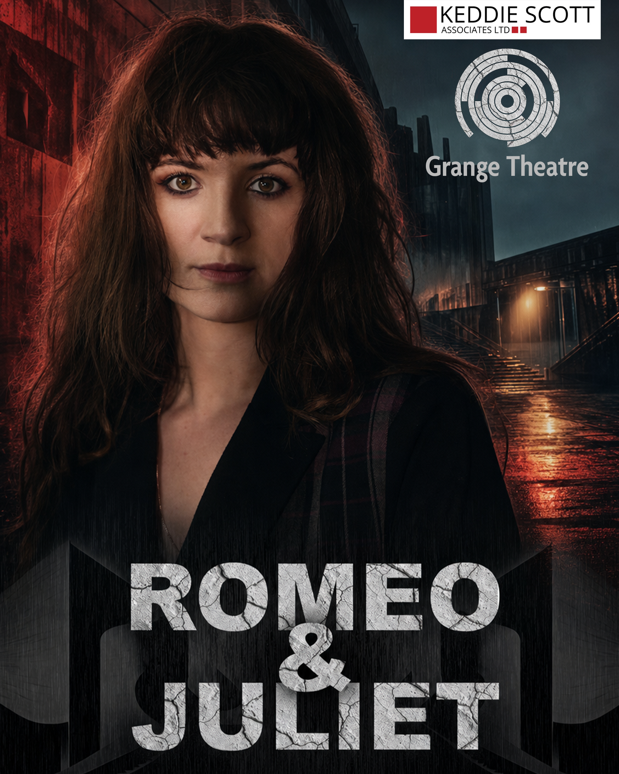 Rachael Gill-Davis takes on Lady Capulet &amp; Mercutio in Romeo &amp; Juliet at The Grange Theatre