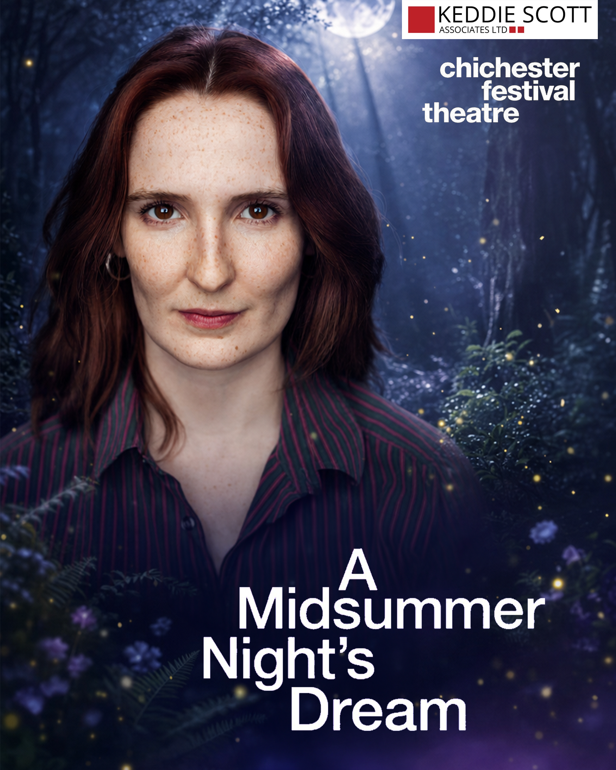 Ellie Larkin lands the role of Lysanda in A Midsummer Night's Dream at Chichester Festival Theatre