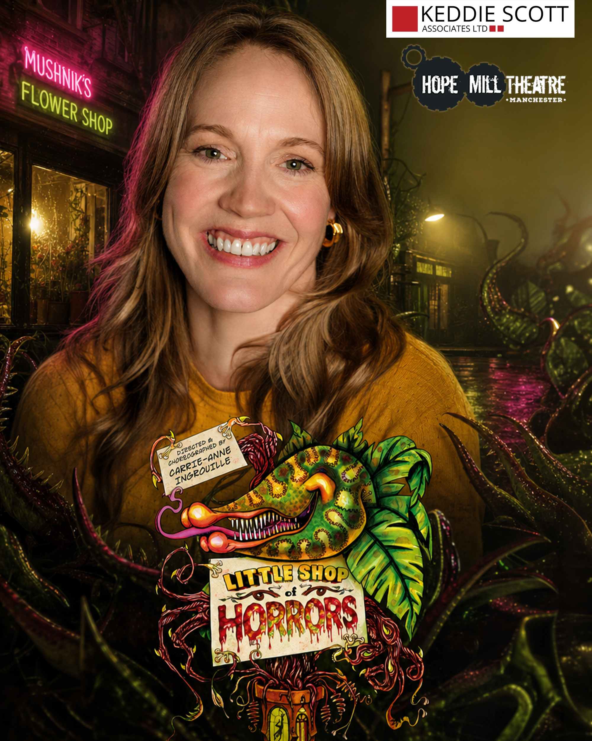 Julia Frost joins Little Shop of Horrors at Hope Mill Theatre as puppeteer