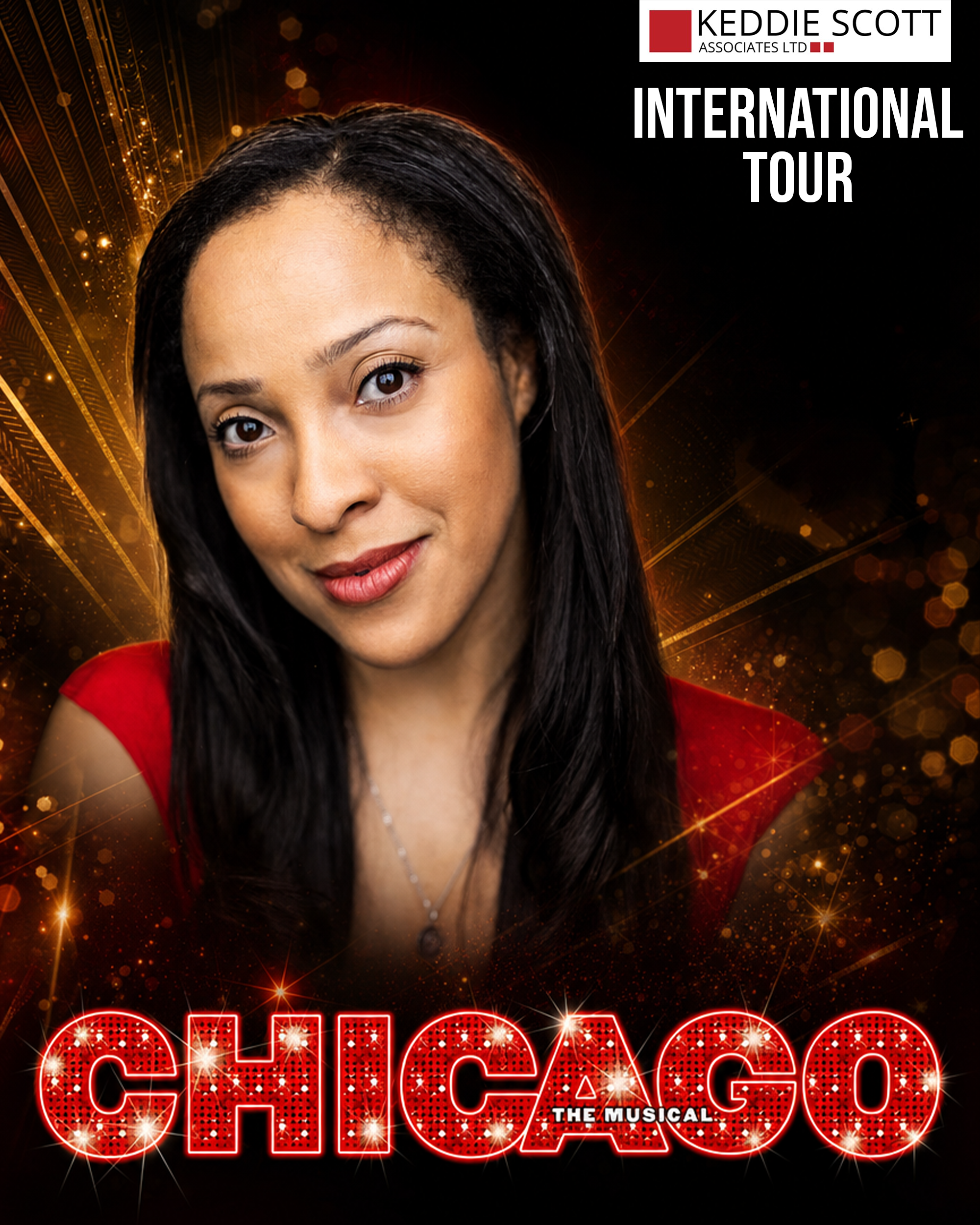 Jenny Fitzpatrick struts into the international tour of Chicago as Mama Morton
