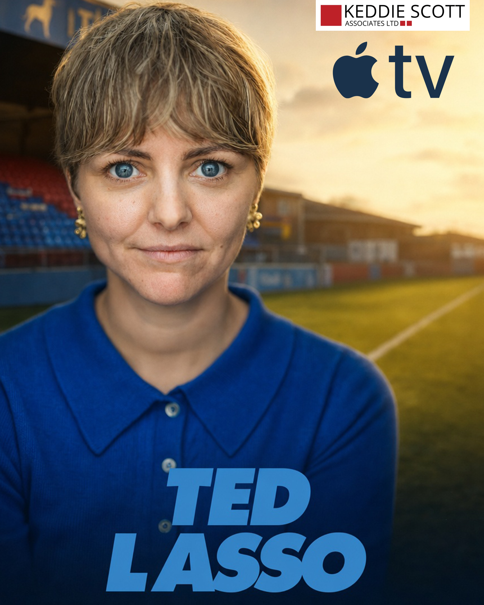 Perdita Ogbourne takes on the role of Emma in Ted Lasso for Apple TV