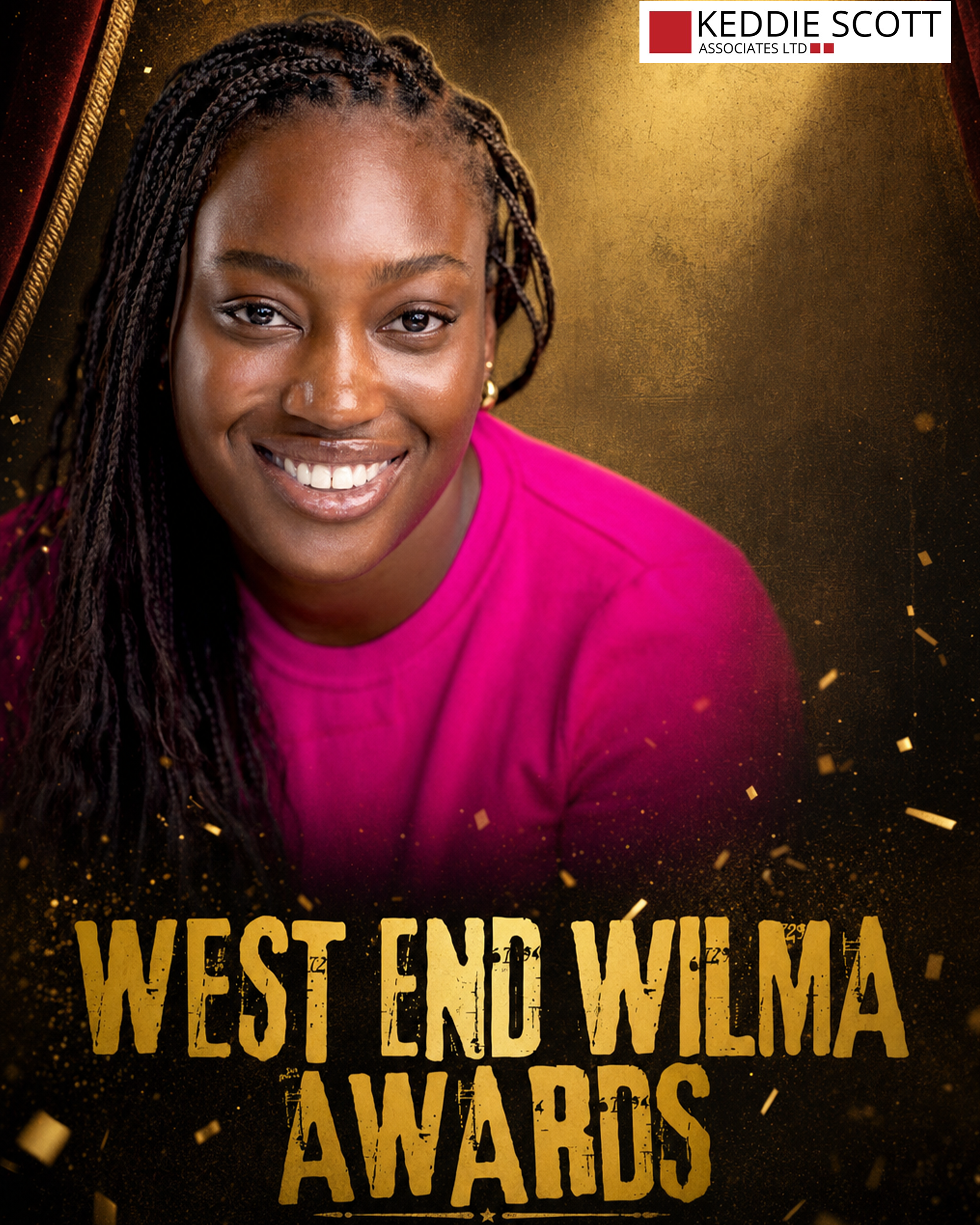 Mary-Comfort Olabisi nominated for Rising Star at the West End Wilma Awards
