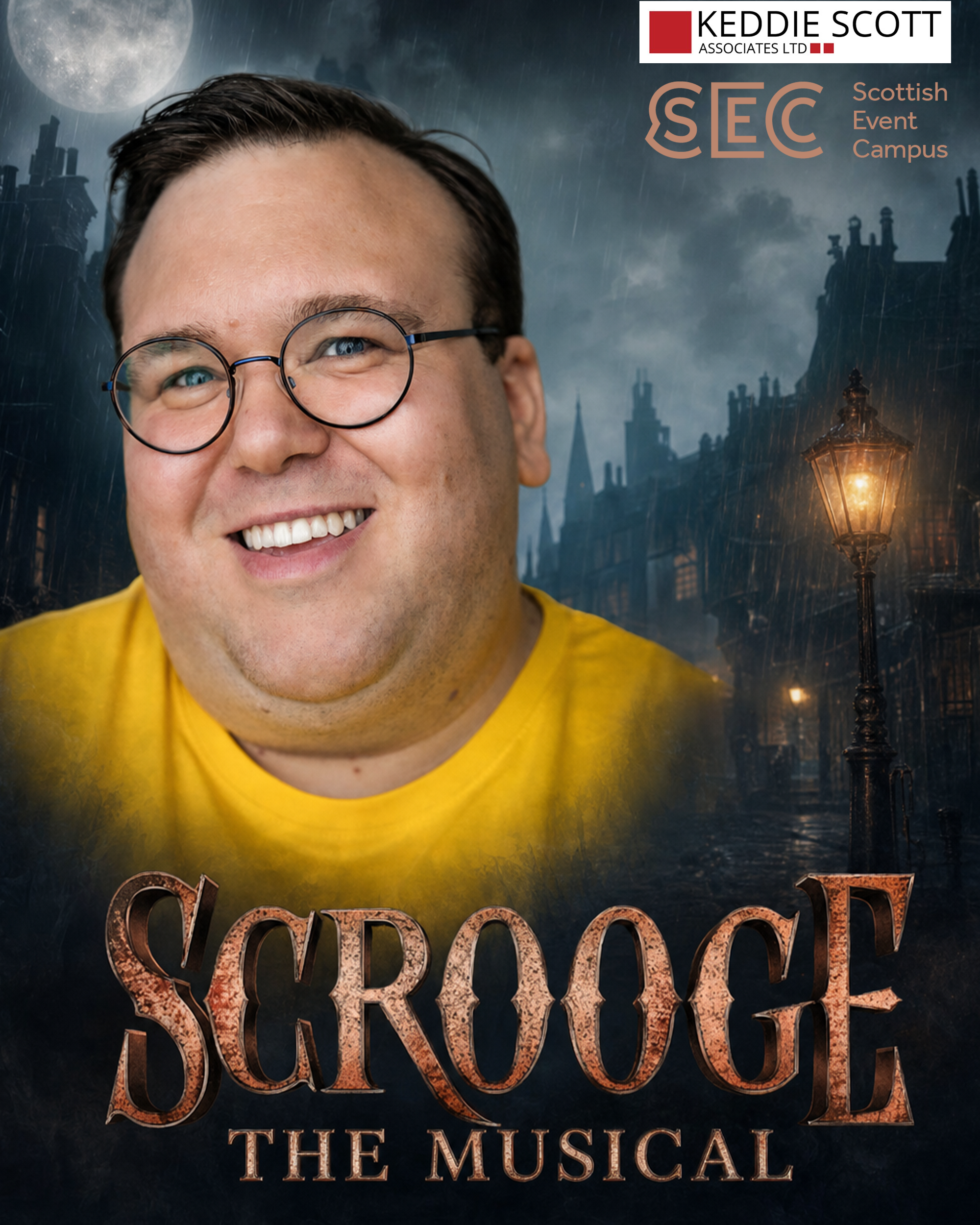 TJ Lloyd joins Scrooge The Musical at the SEC Armadillo as Resident Director