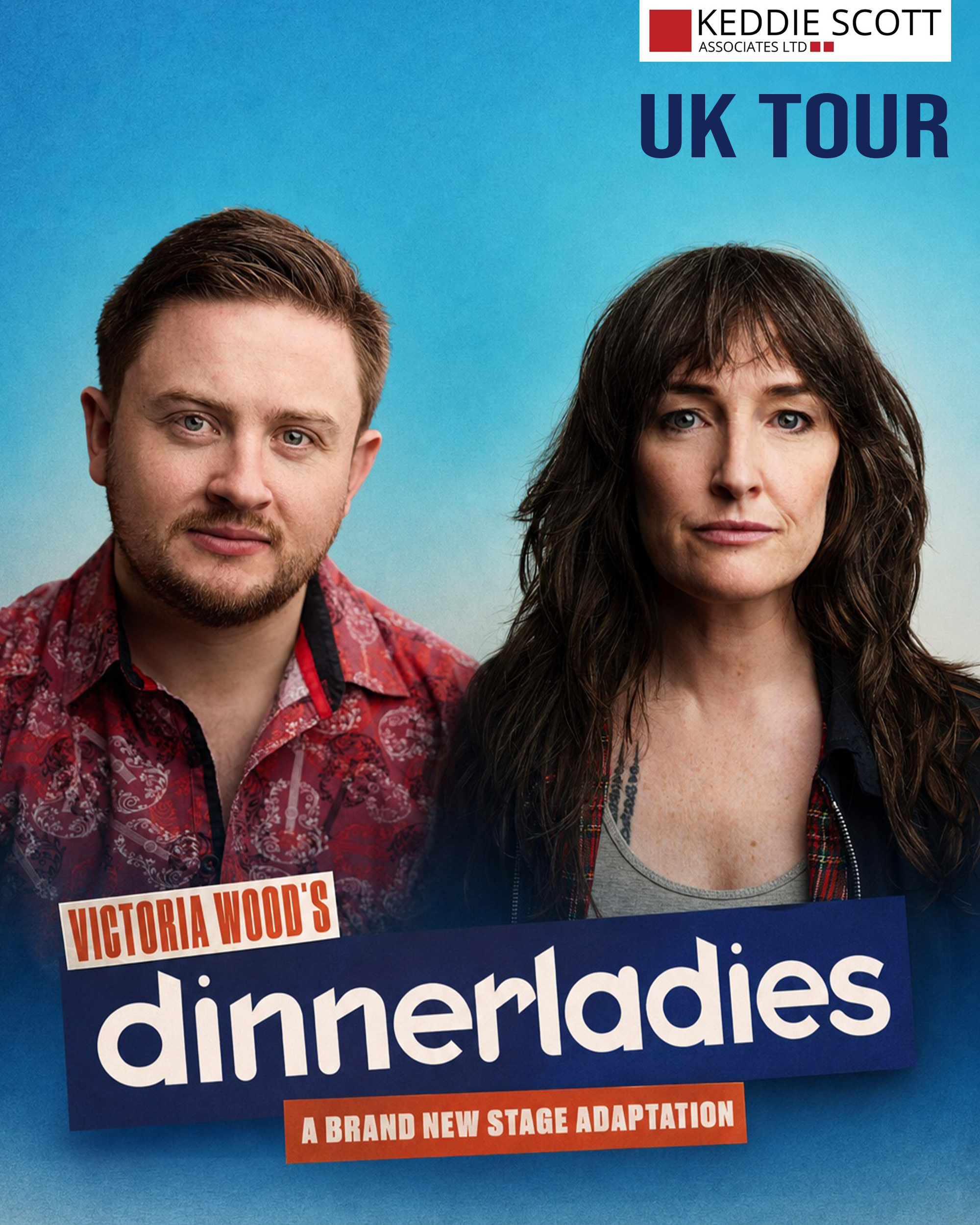 Matthew Gordon and Angela Heenan join the cast of Victoria Wood's Dinnerladies on UK tour