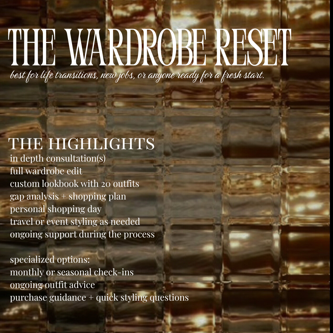 The Wardrobe Reset