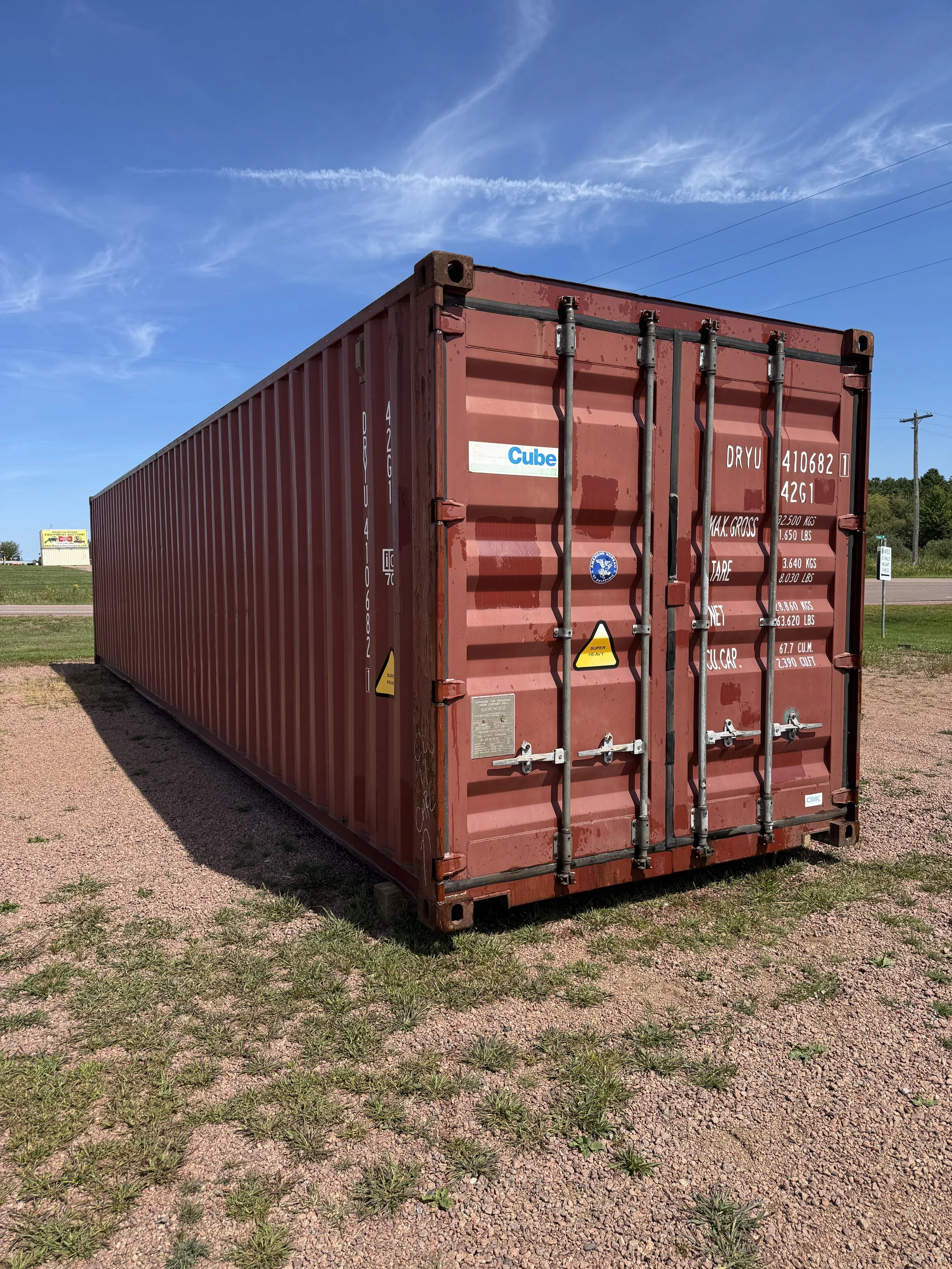 40' Used Cargo-worthy Shipping Container