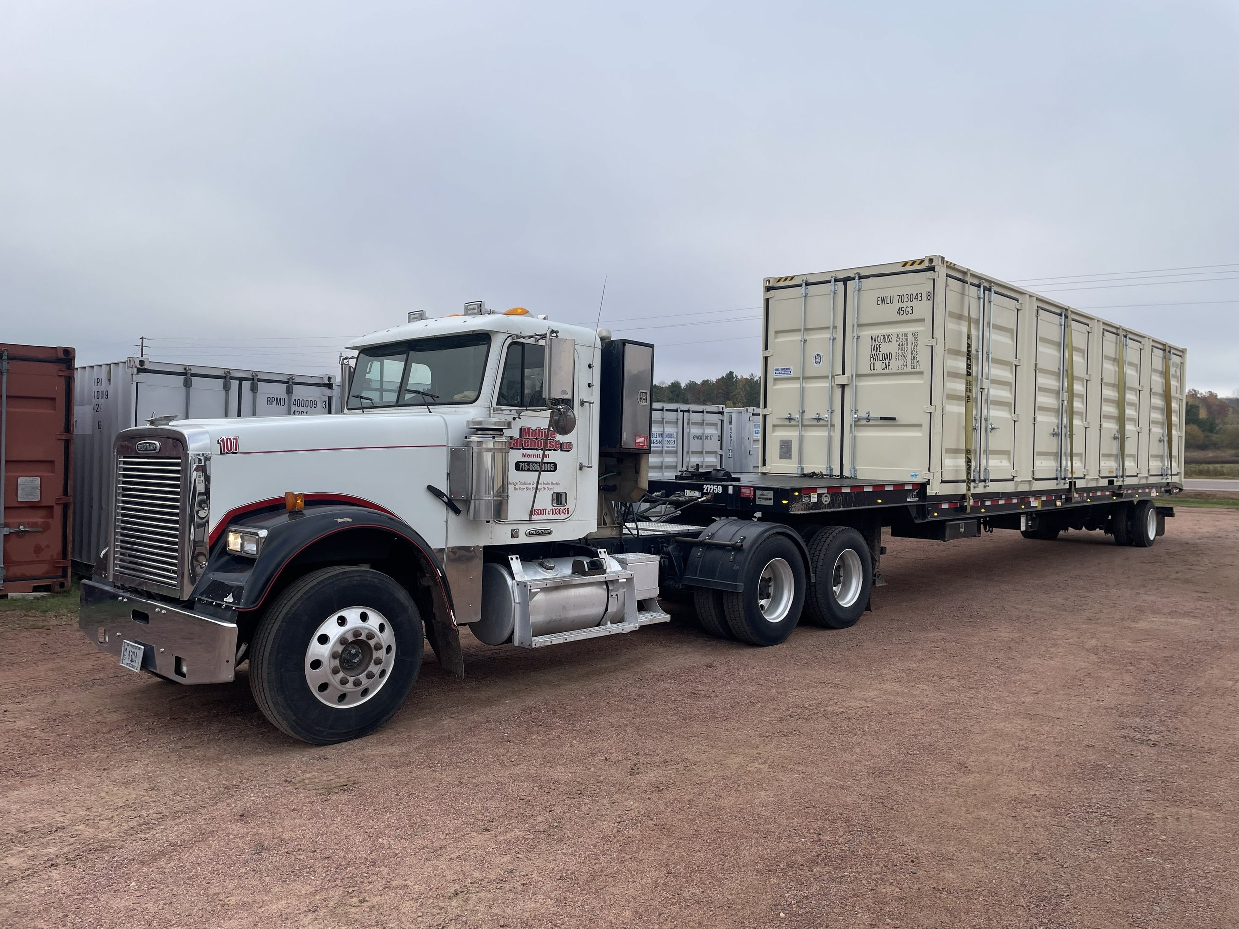 Shipping Container Merrill WI Side Door.jpeg