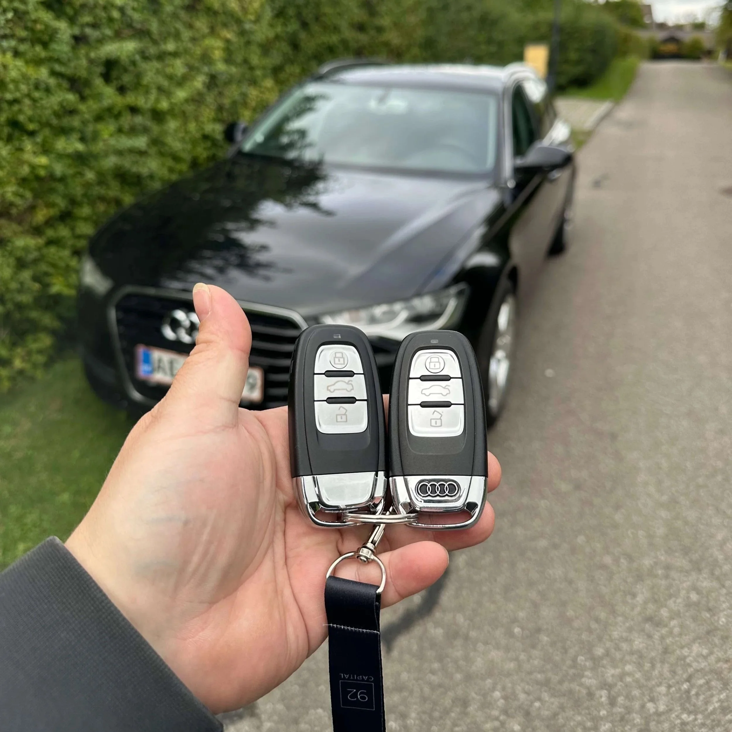 audi keyless bilnøgler programmering