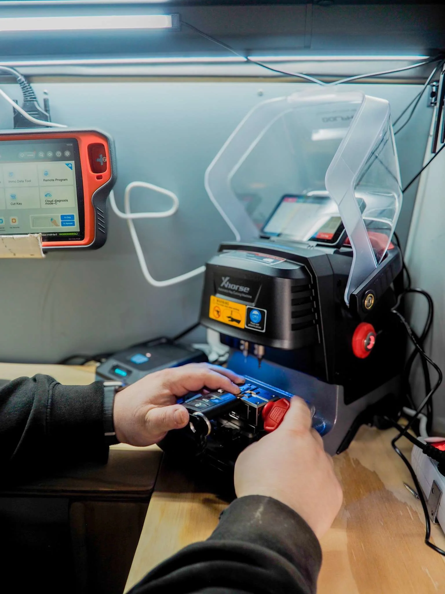 Secru Ny bilnøgle med fjernbetjening