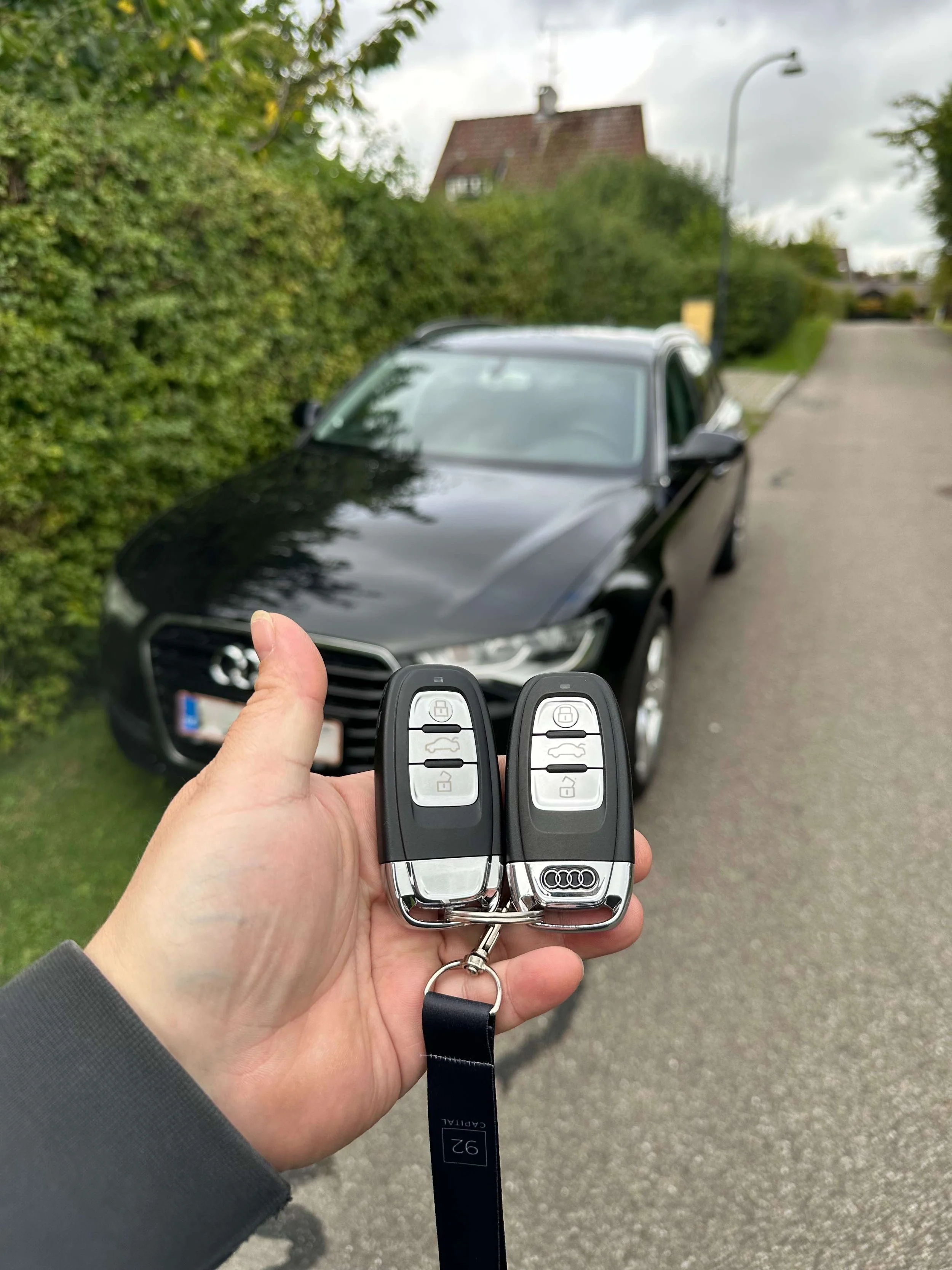 audi keyless bilnøgler programmering erstatning