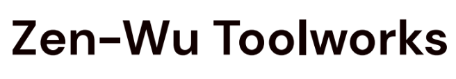 Text reading 'Zen-Wu Toolworks' in bold black letters on a white background.