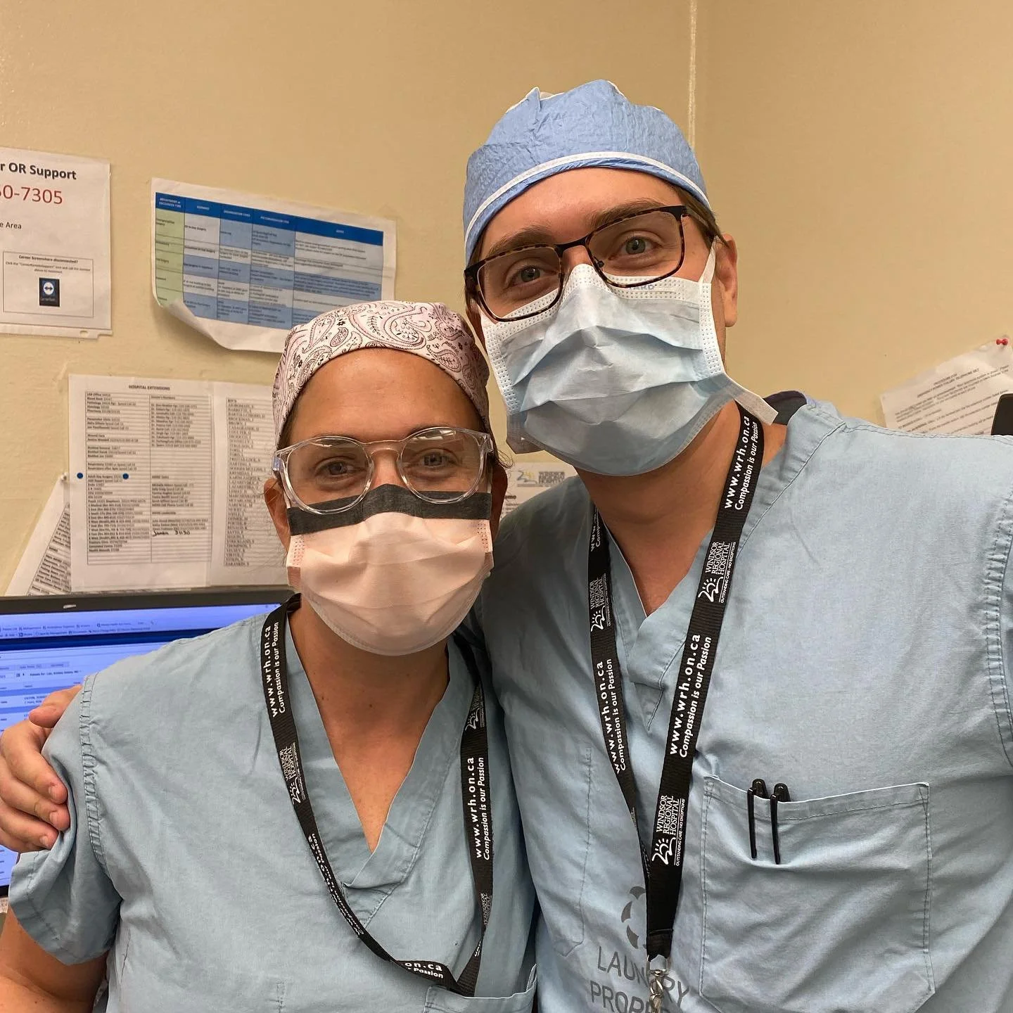 Welcome Dr. Matt Laschuk @mattlaschuk to Windsor Regional Division of Plastic Surgery! It&rsquo;s truly a privilege to work with you. Although we may be down in manpower, we are up in spirit! Here to serve the community as best as we can.
@wrhospital