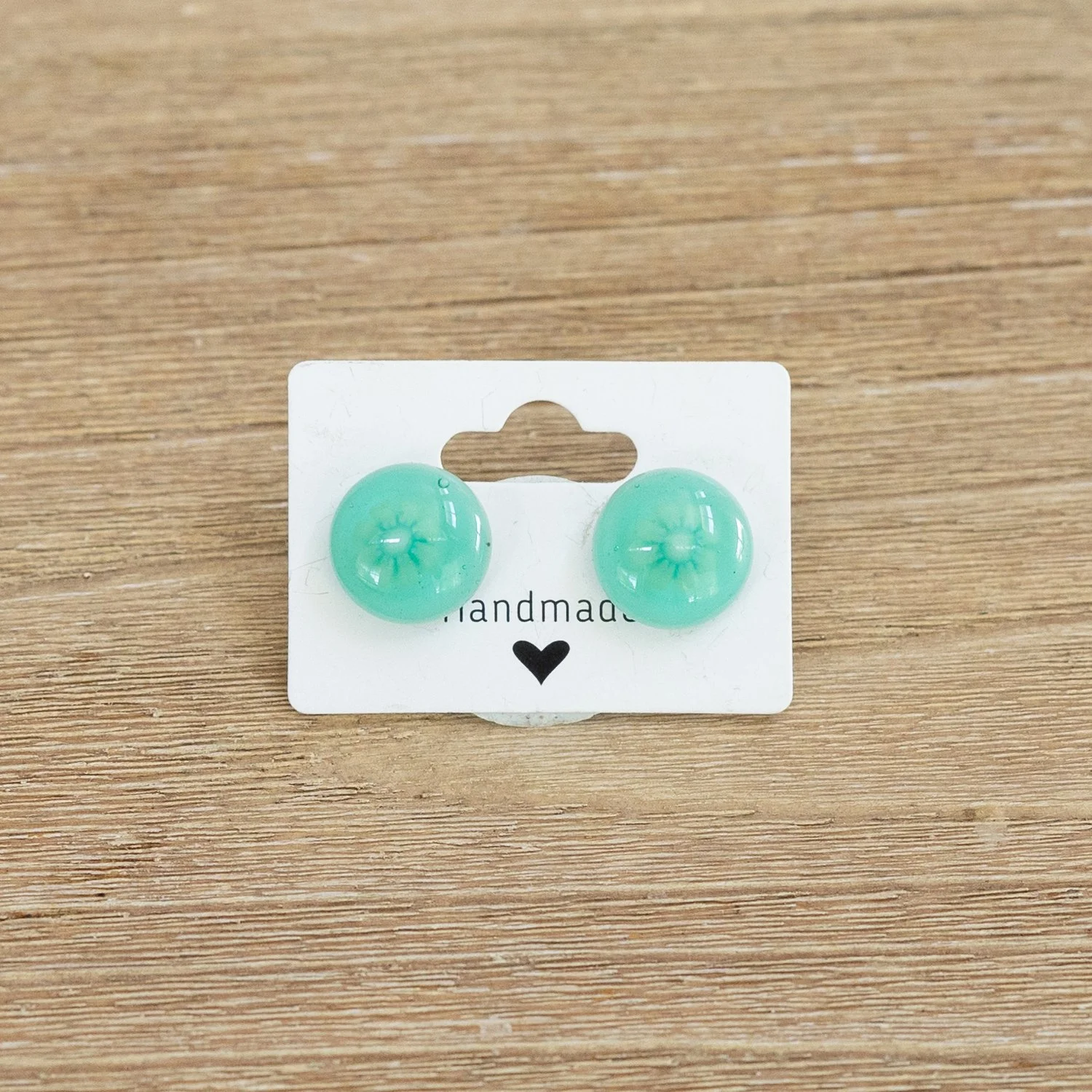 glass earrings