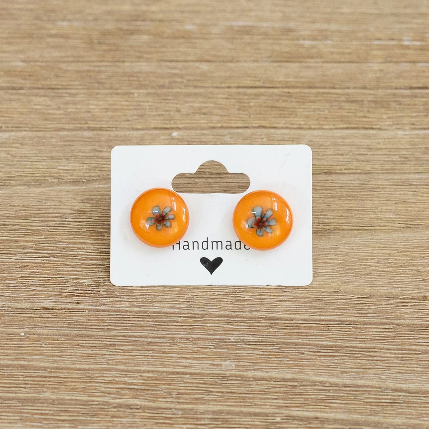 glass earrings