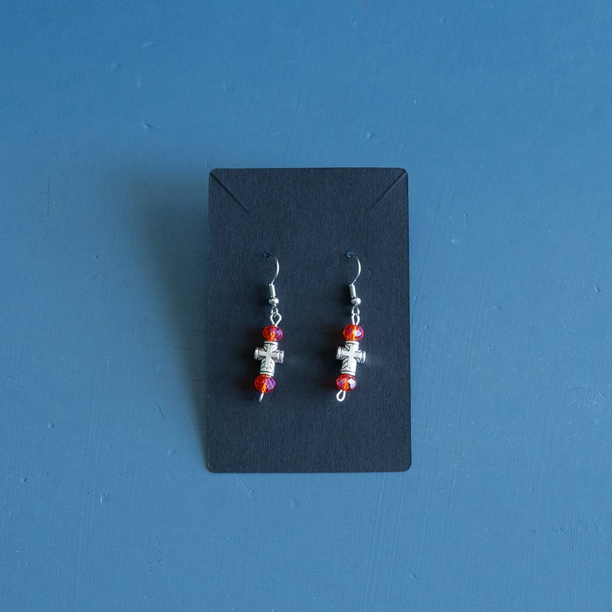 Cross Earrings - Red.jpg