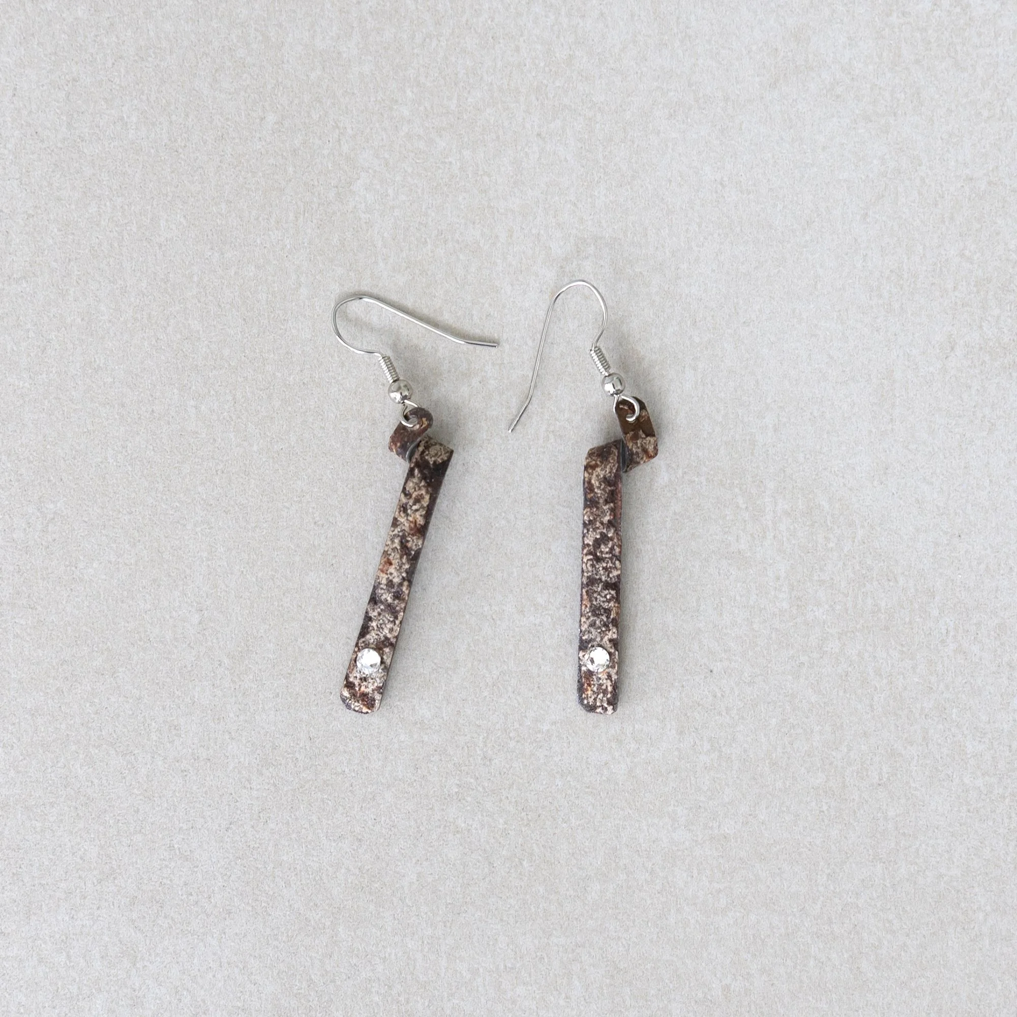 Crystal Twist Drops Earrings