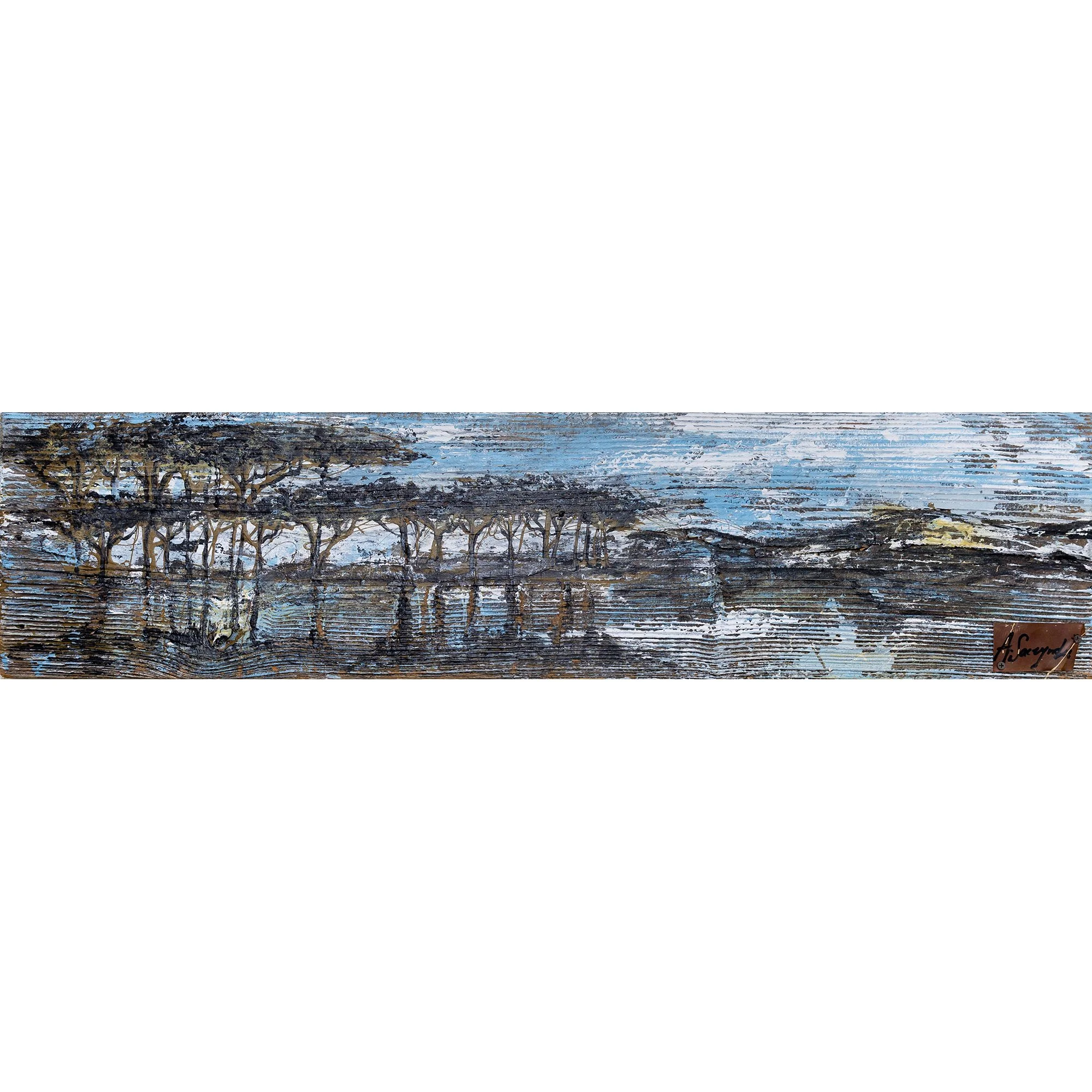 Rustic Western Lake 2 45x11 2011.jpg