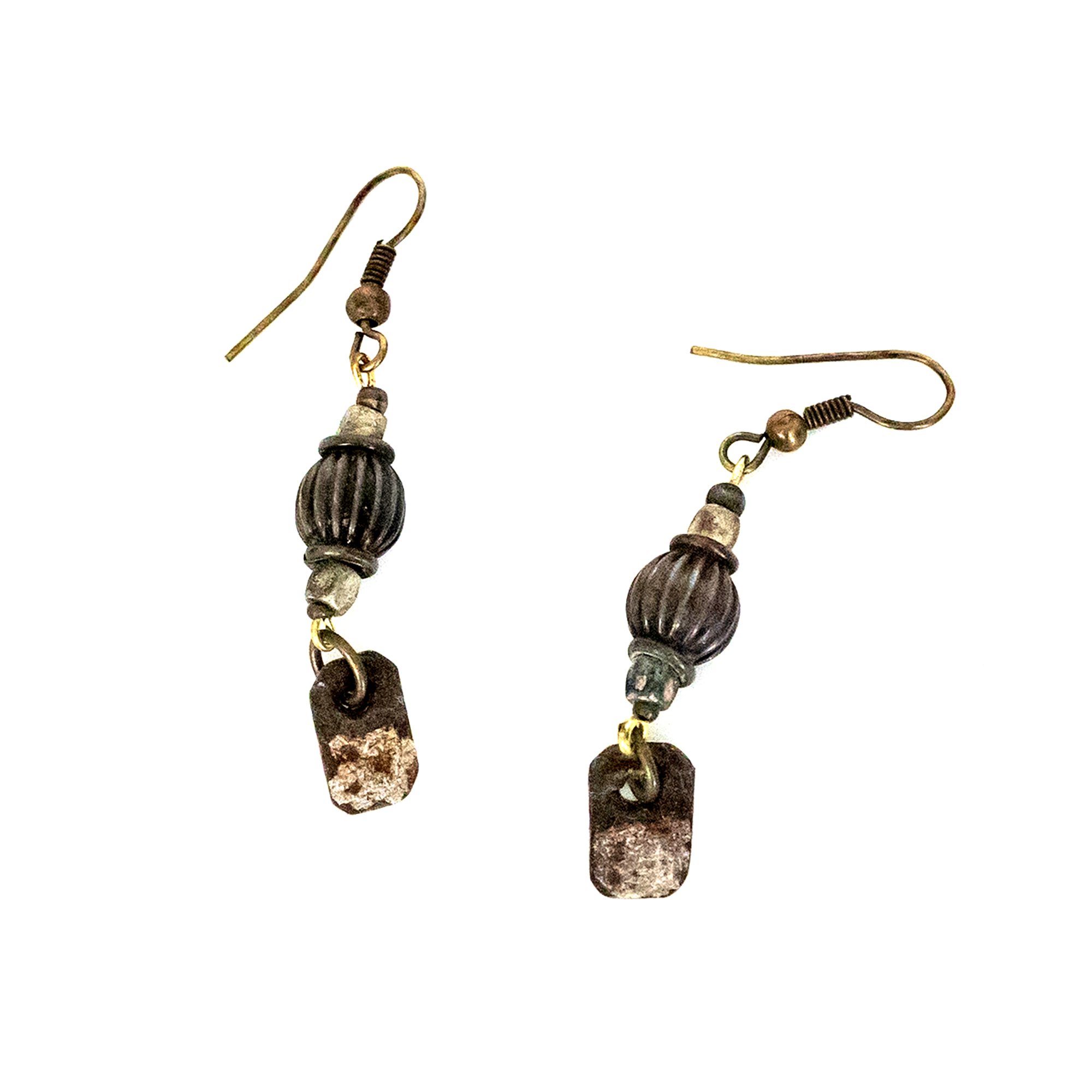 Beaded Drops earrings