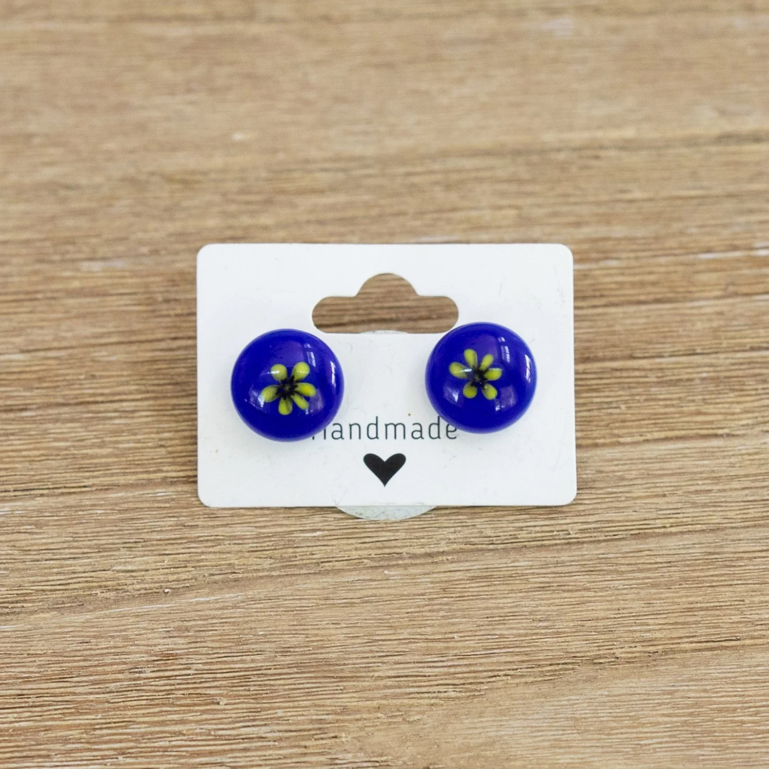 glass earrings