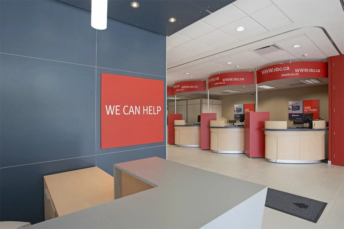 National Bank interior