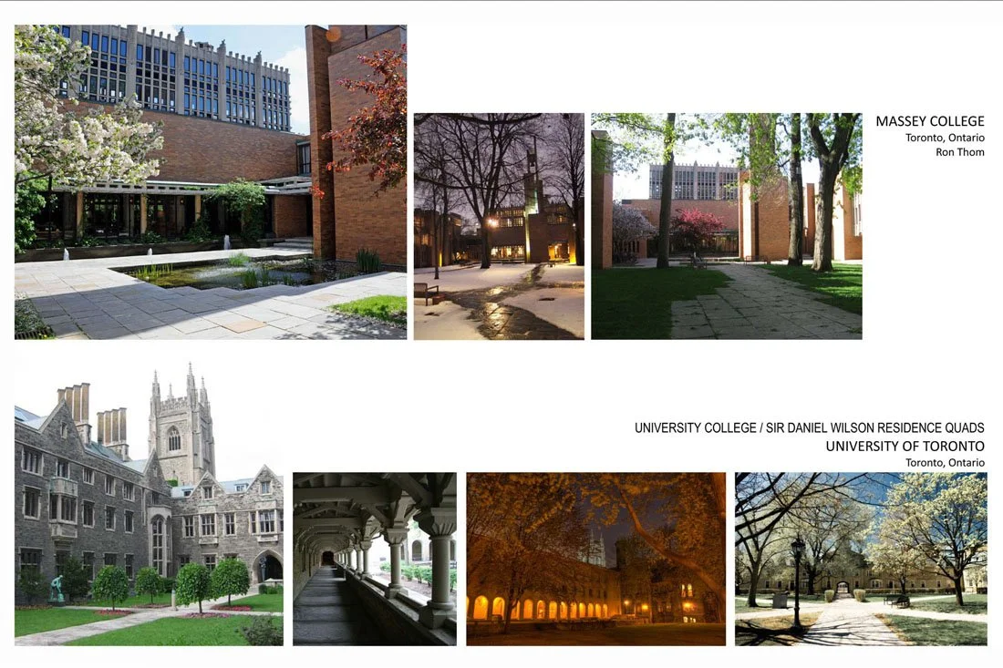 Massey college Toronto + Sir Daniel Wilson Residence Quads