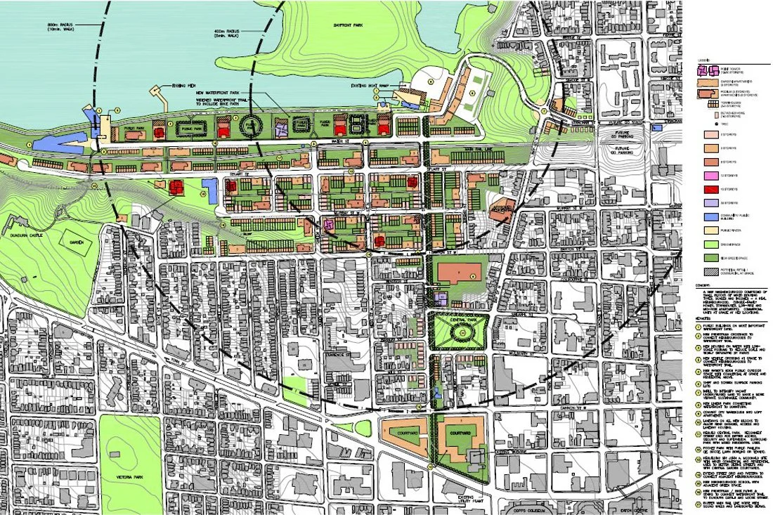 Waterfront concept neighbourhood - plan details 2