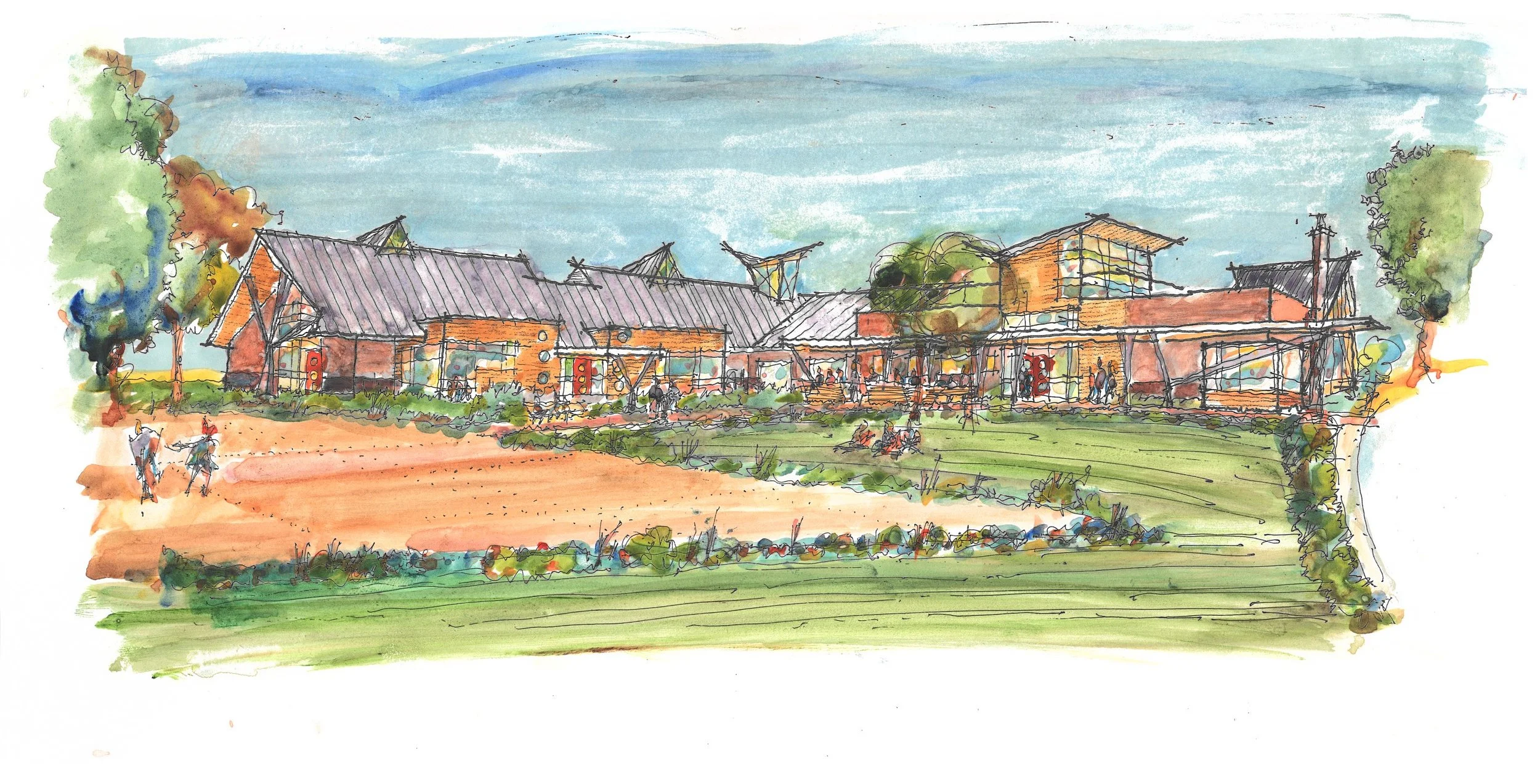 Calvin Christian School Unity Campus - Sketch 2