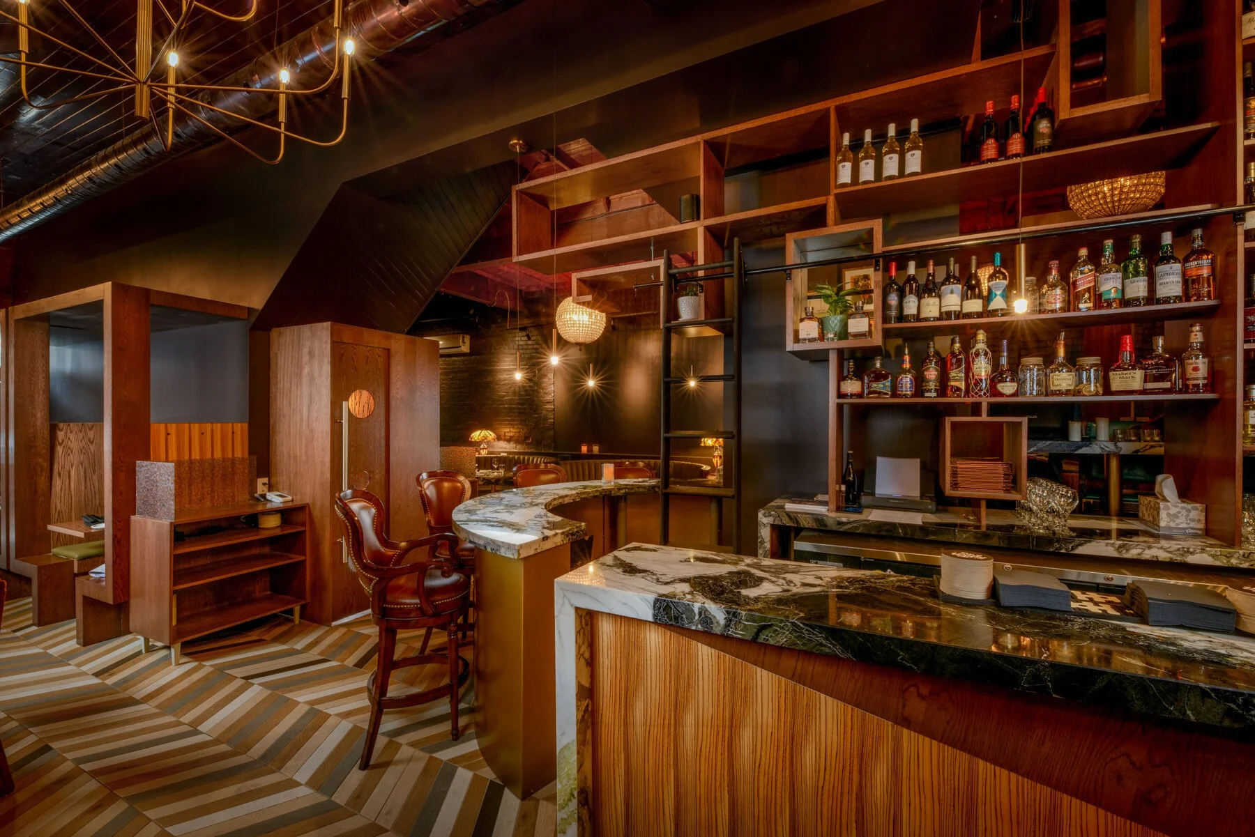 Inside Rapscallion Restaurant