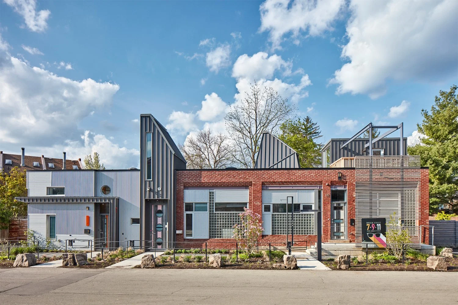 7-9-11 Brock St Adapt Reuse Townhouses