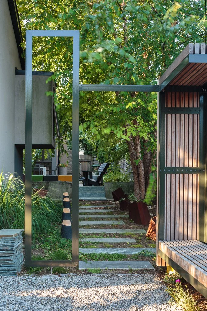 Garden entrance