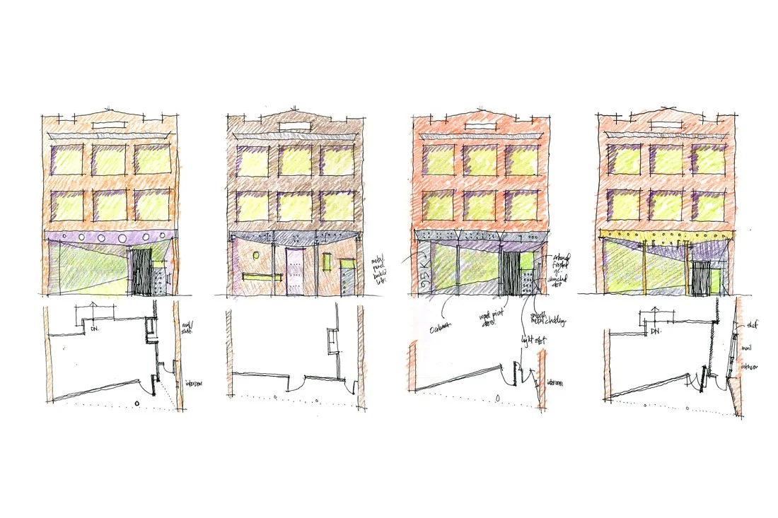 95 King Street East Arts Centre - Sketches