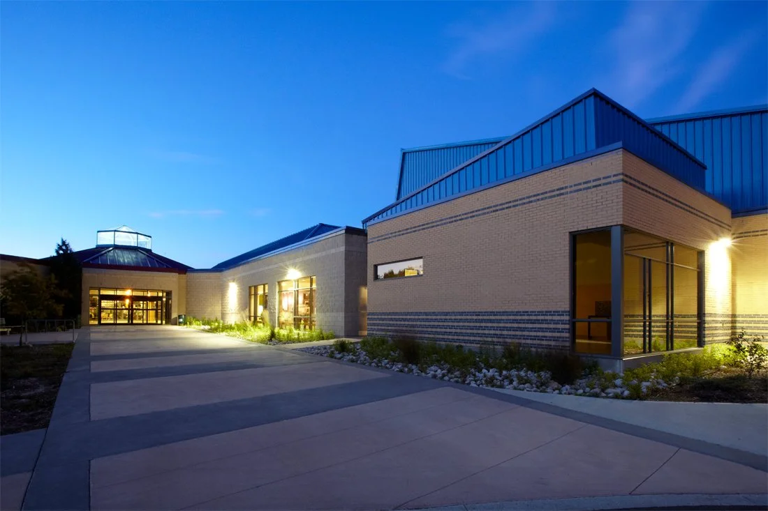 Morgan Firestone Arena - outside