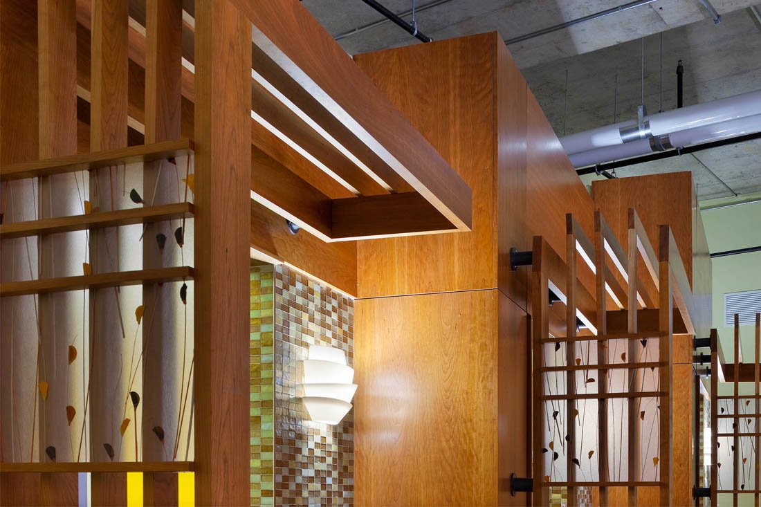 Details of Halton McMaster Family Health Clinic interior