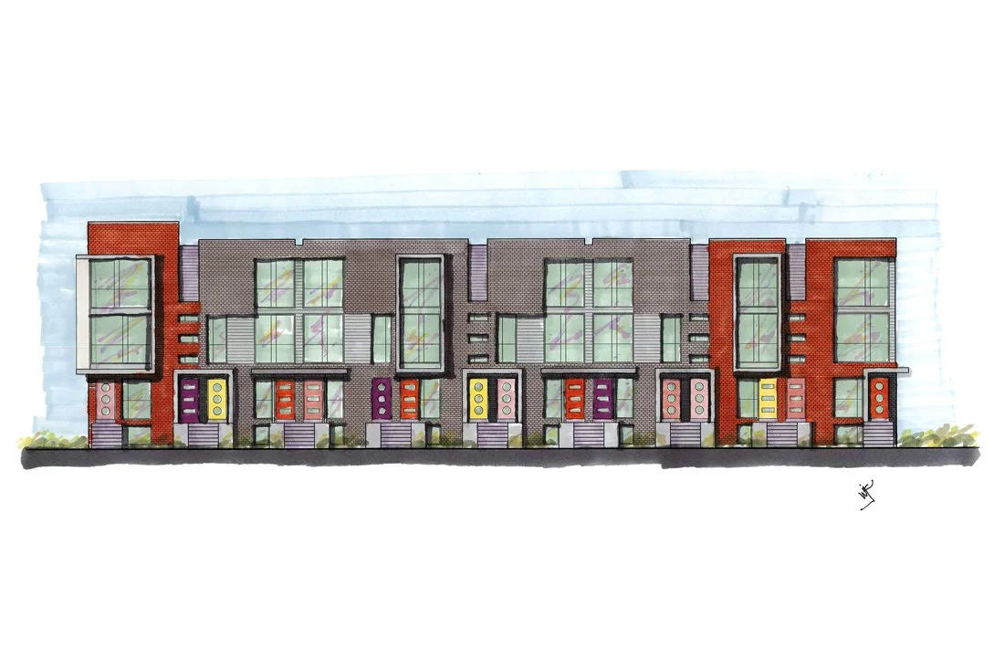 Dunsmure Towns Elev Sketch