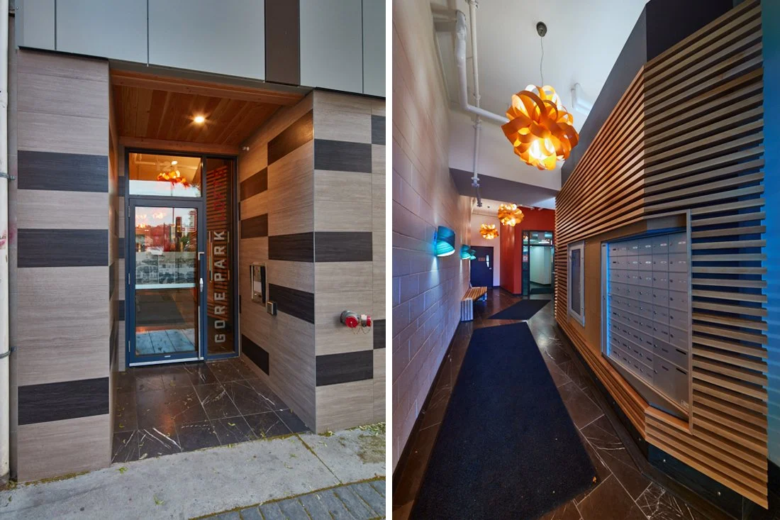 Exteriors Gore Park Condos- interiors