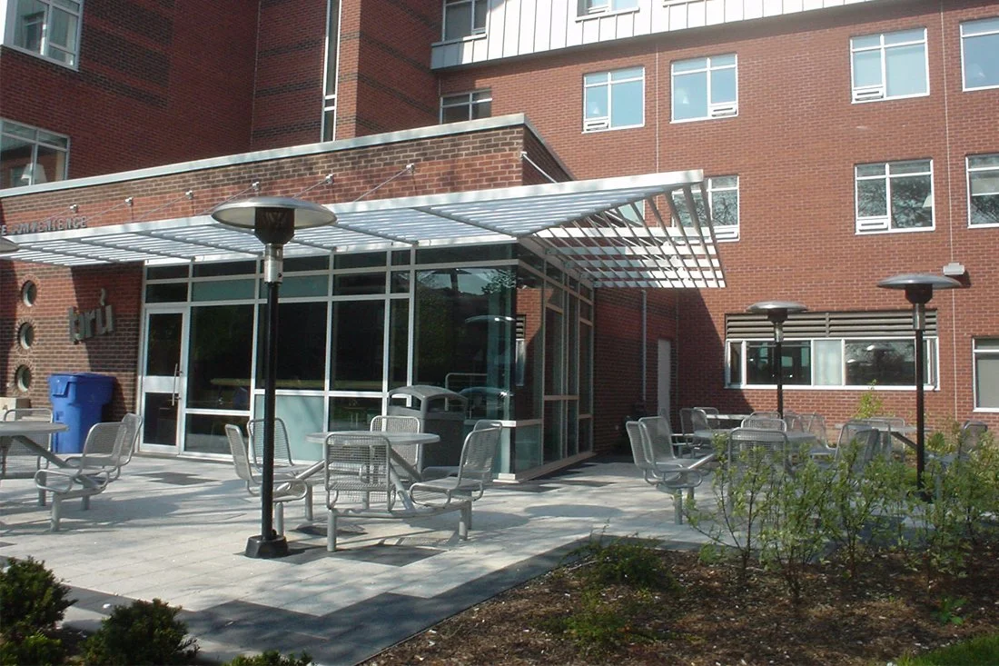 Building entrance - sideview
