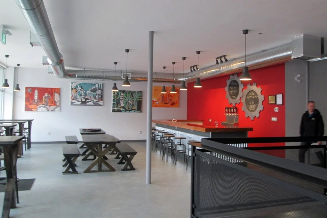 Inside Grey Matter brewpub