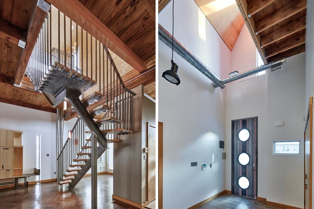 Stairway at The Reservoir Dogs Townhouse Lofts