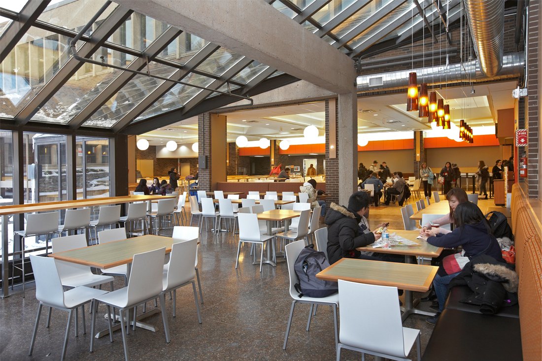 Mohawk College Interior - recreation area