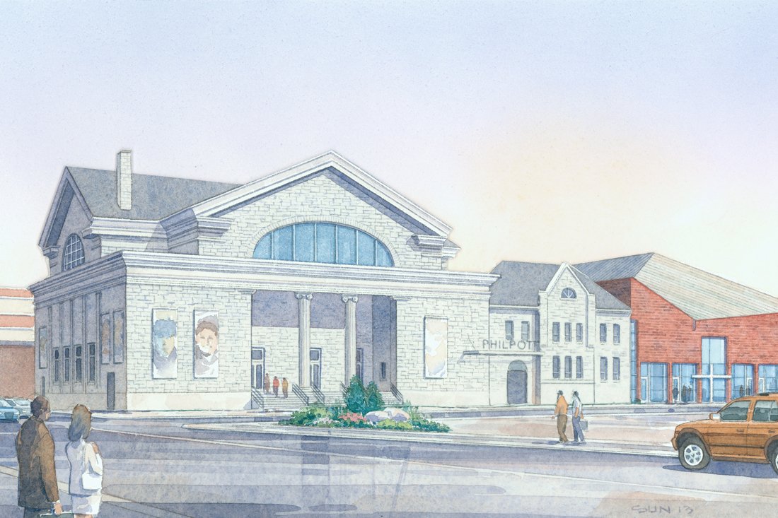 Philpott Memorial Church - front view