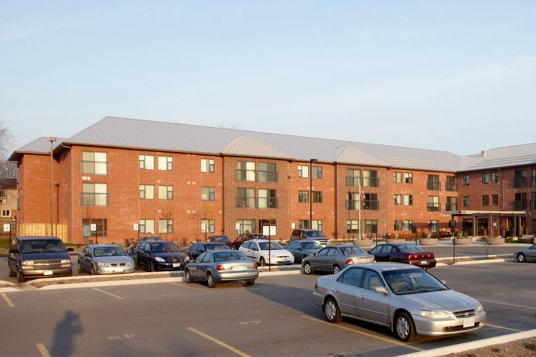 Martin House Seniors Apartments + Parking lot