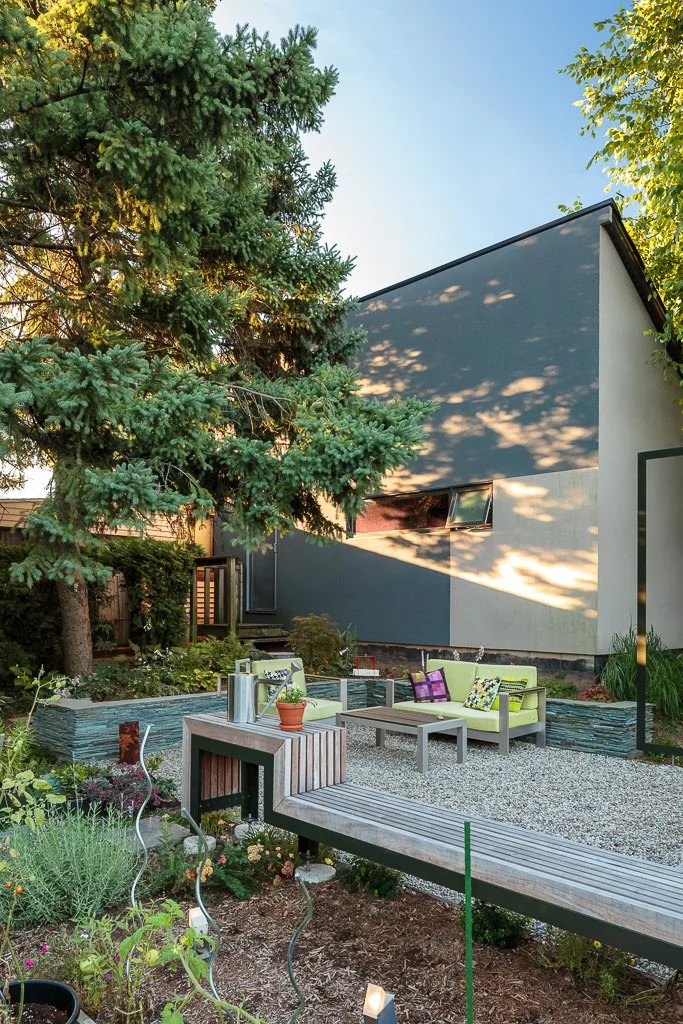 Outside sitting area