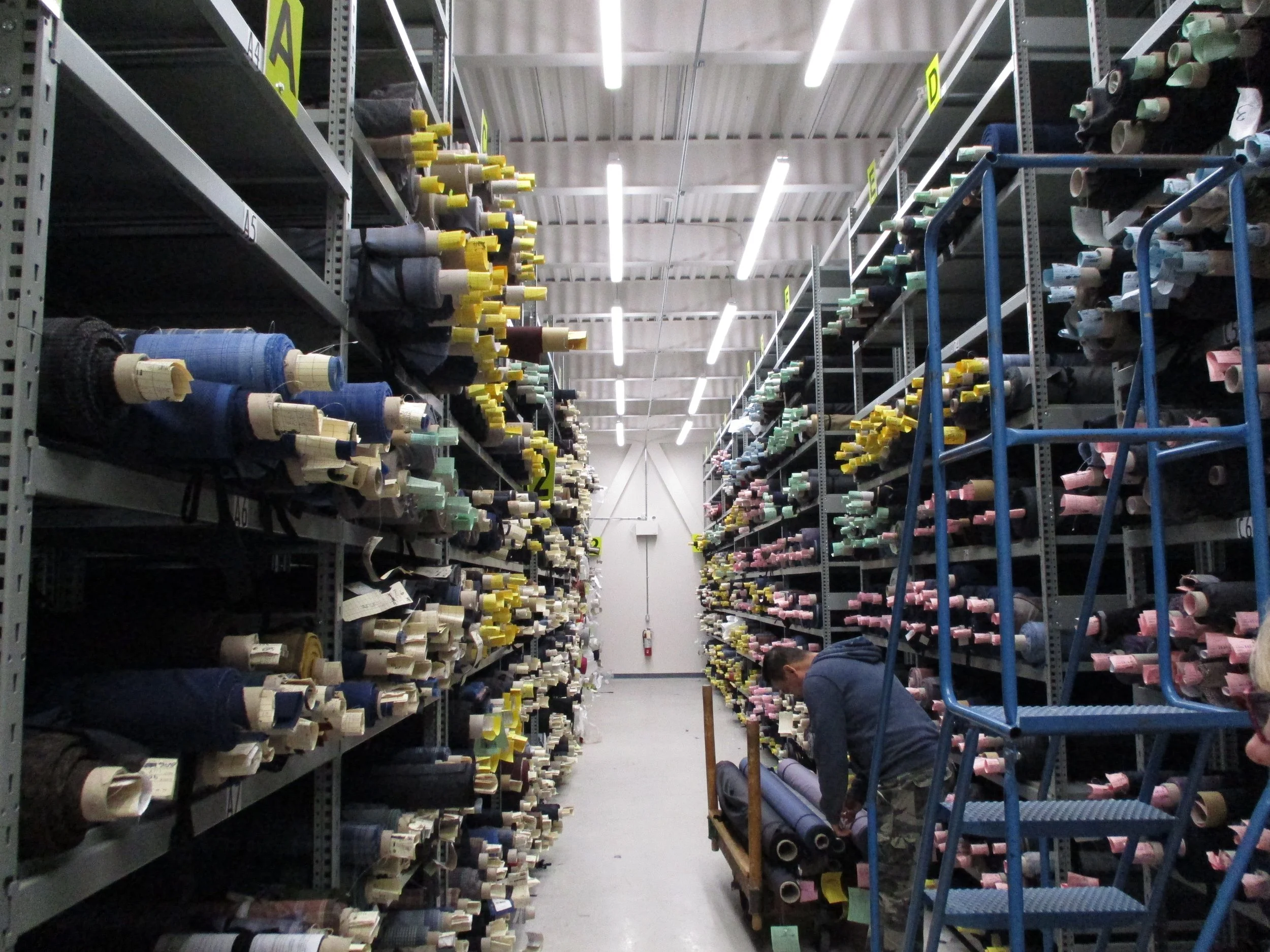 Coppley Clothing Plant interior